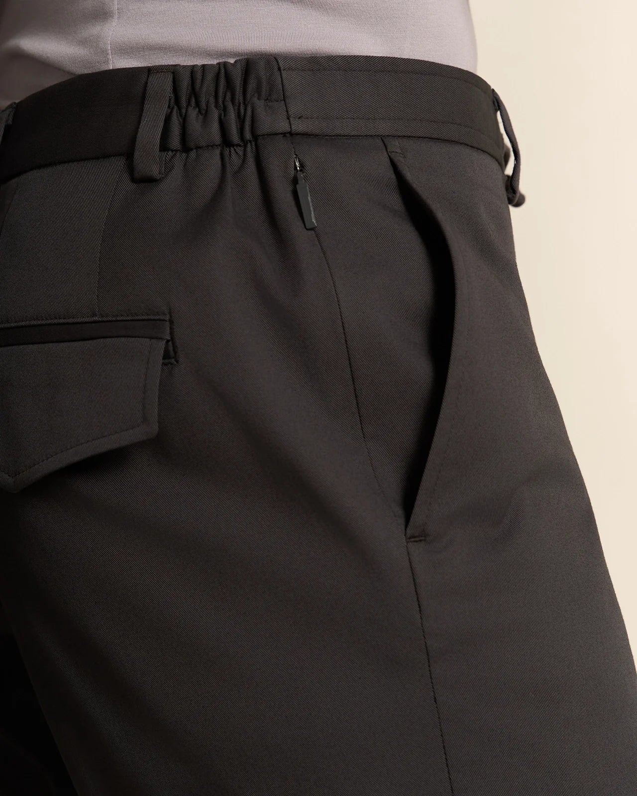 Amalfi Pima Cotton Short - Amalfi Pima Cotton Short Dark Grey