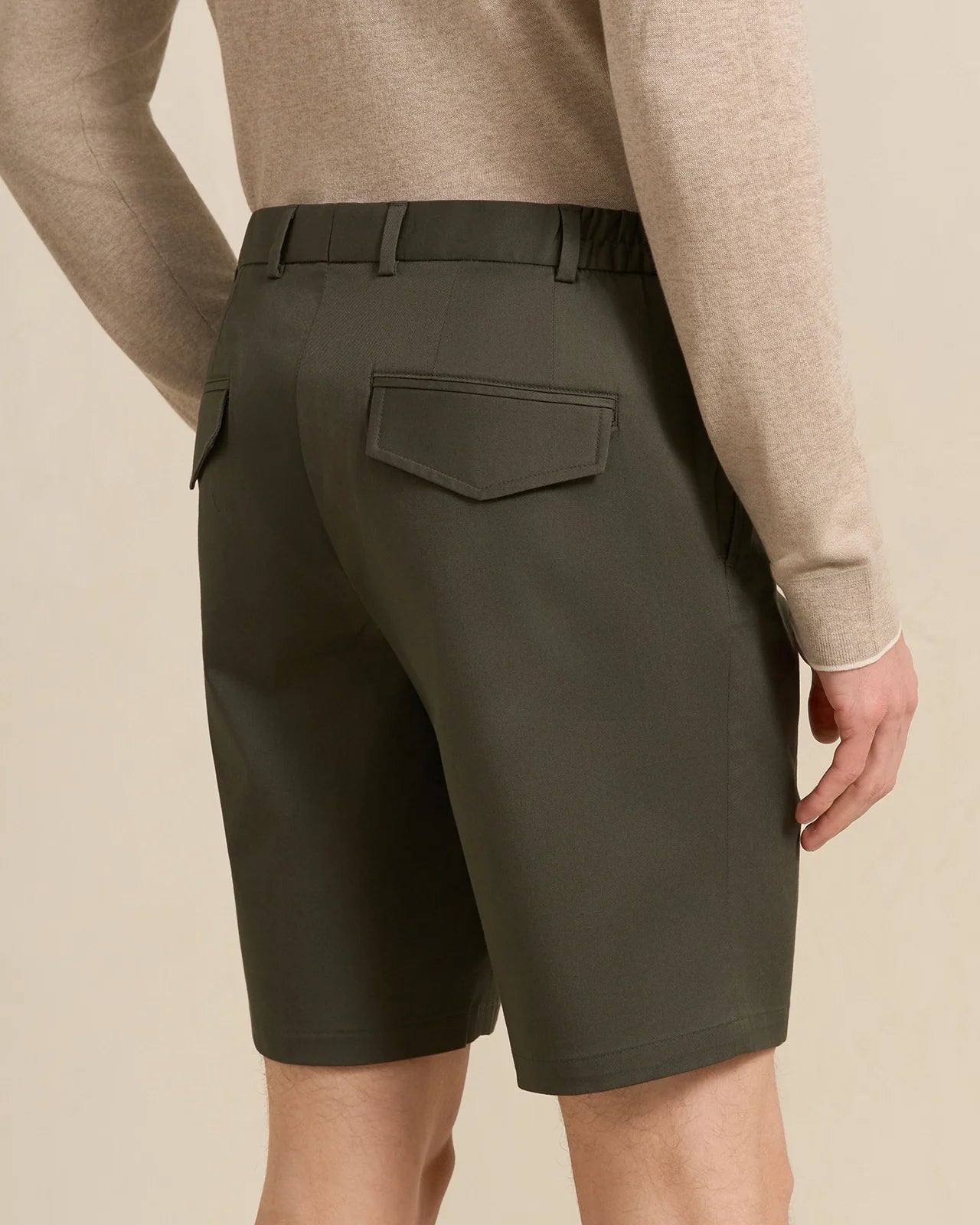 Amalfi Pima Cotton Short - Amalfi Pima Cotton Short Olive