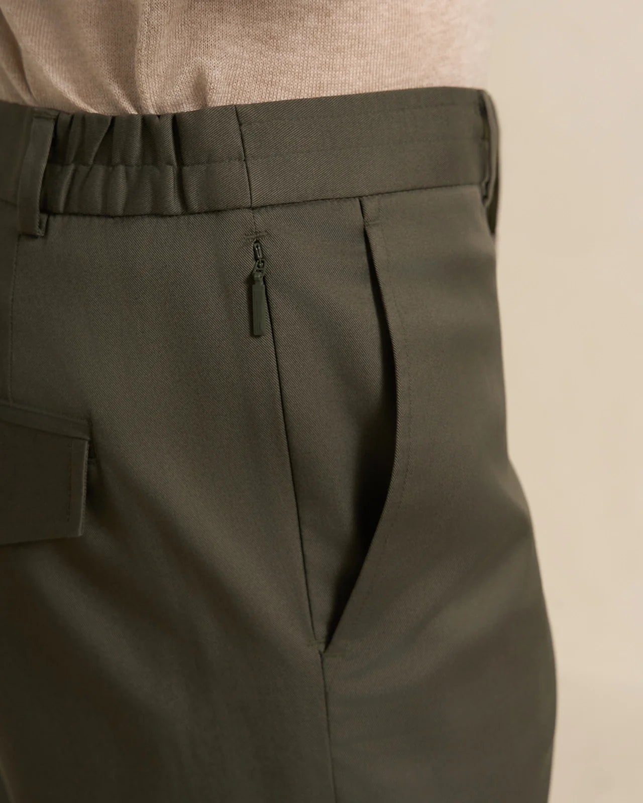 Amalfi Pima Cotton Short - Amalfi Pima Cotton Short Olive