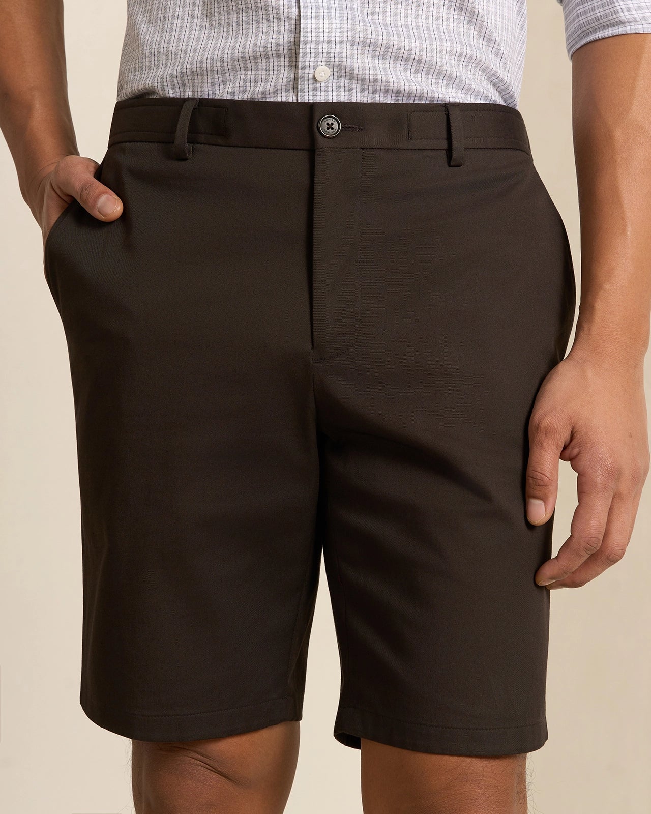 Amalfi Pima Cotton Short - Amalfi Pima Cotton Short Brown