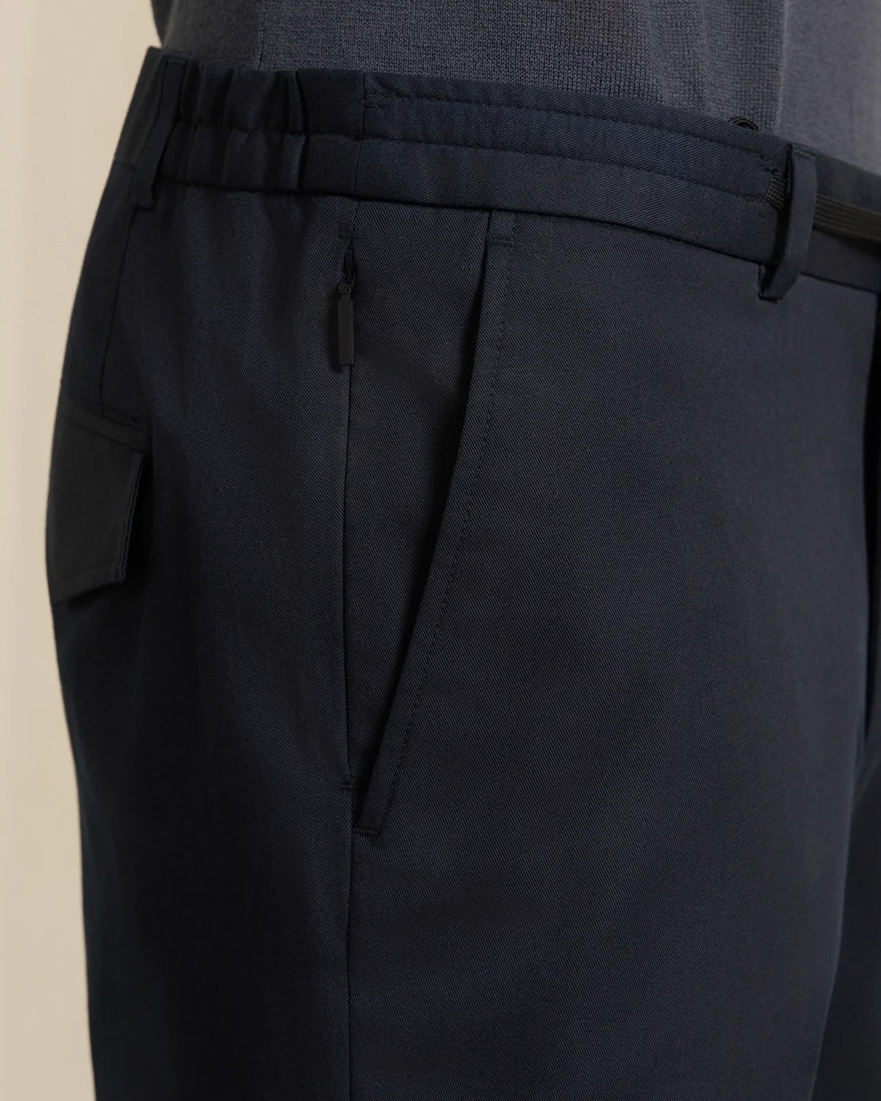 Amalfi Pima Cotton Short - Amalfi Pima Cotton Short Navy