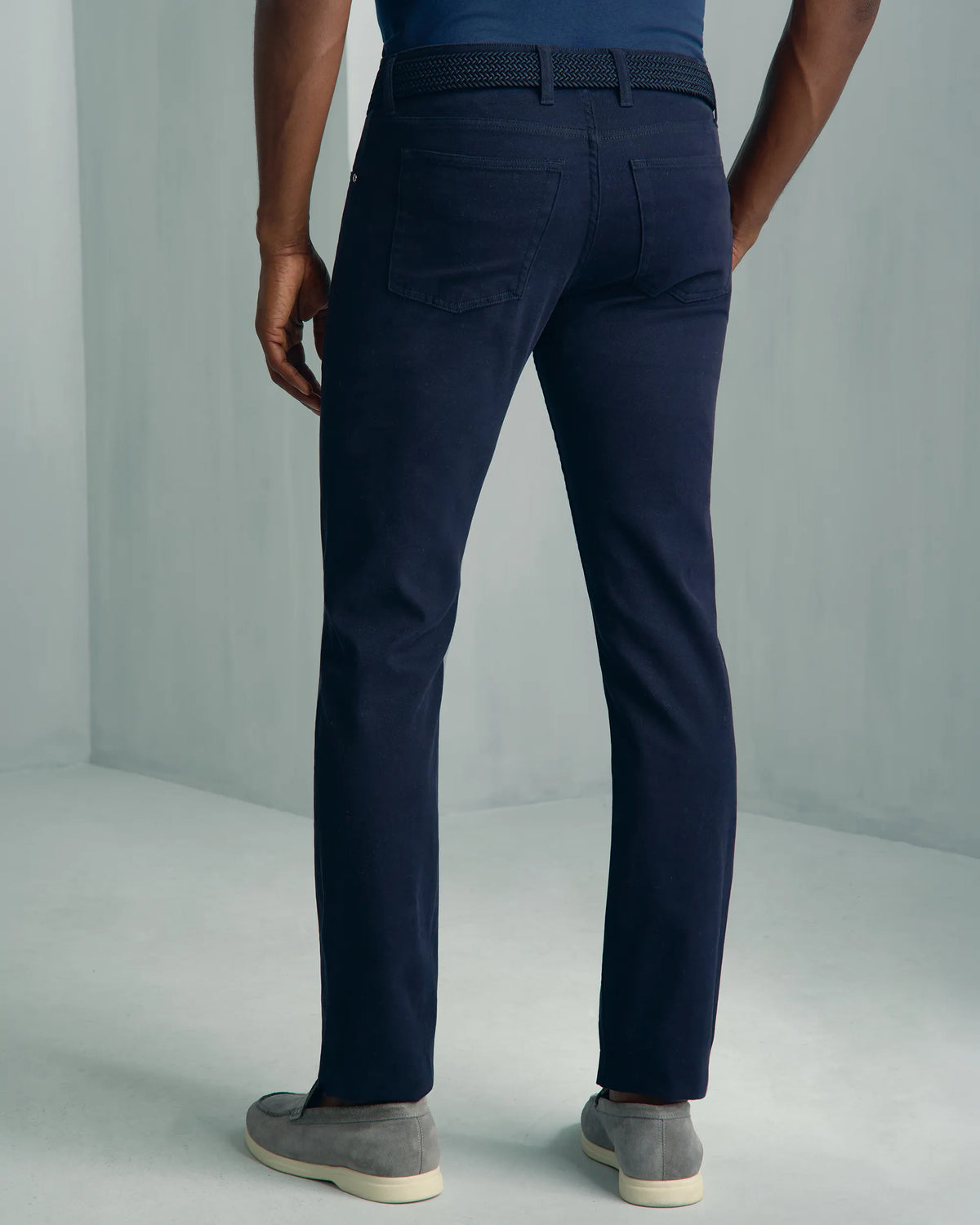 Marseille Cotton Cashmere Pant - Marseille Cotton Cashmere Pant Navy