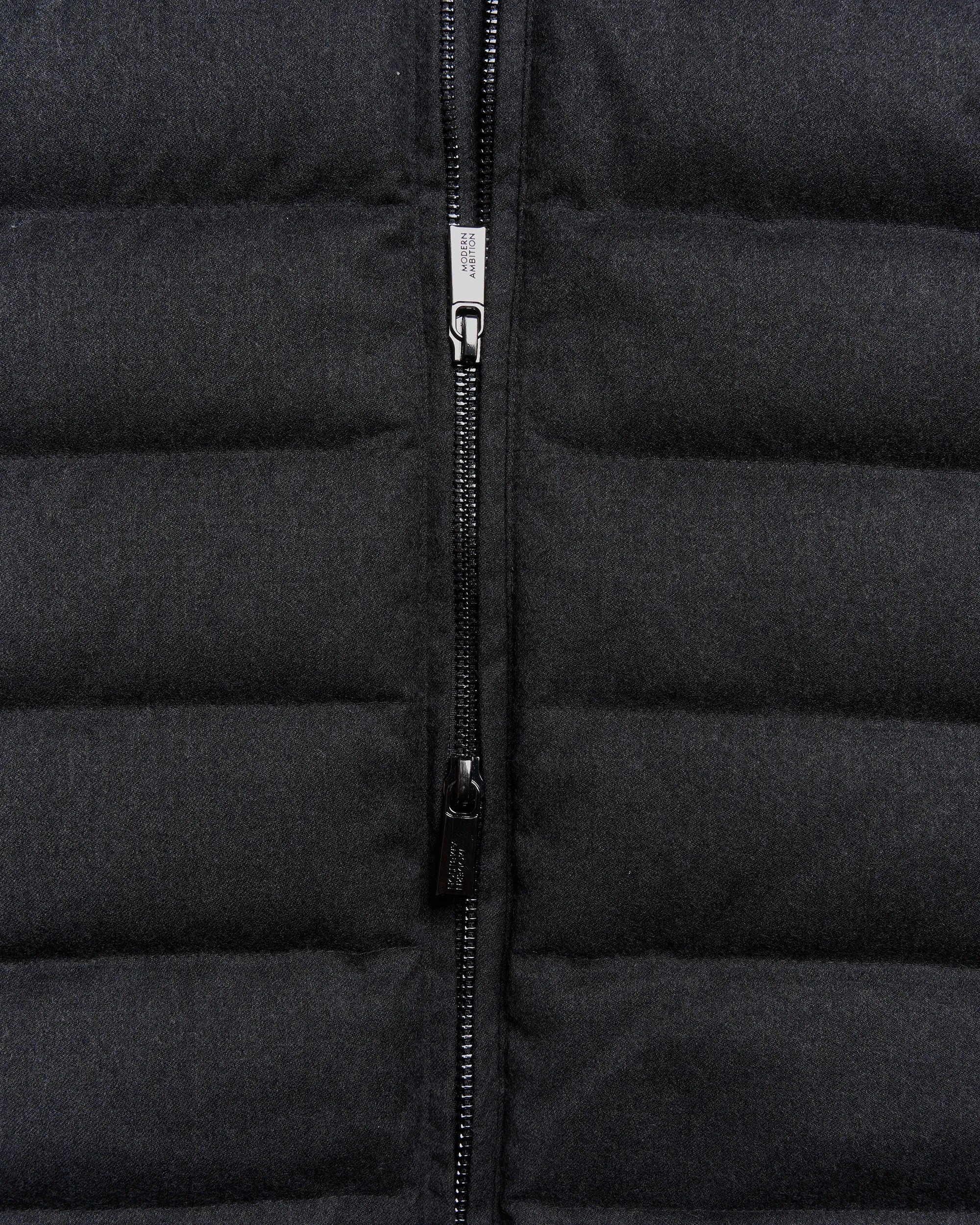 St Moritz Wool Vest - St Moritz Wool Vest Charcoal
