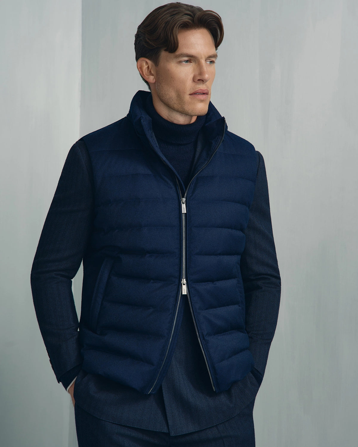 St. Moritz Vest - St. Moritz Vest Navy