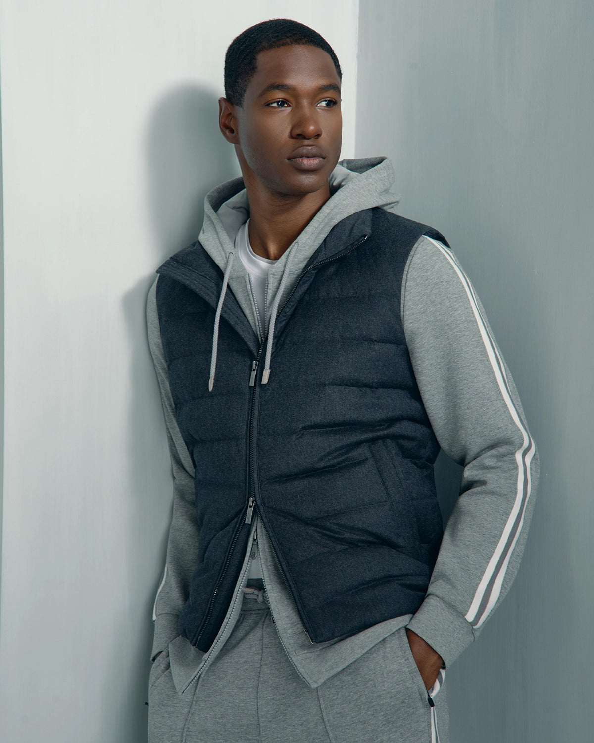 St. Moritz Vest - St. Moritz Vest Charcoal