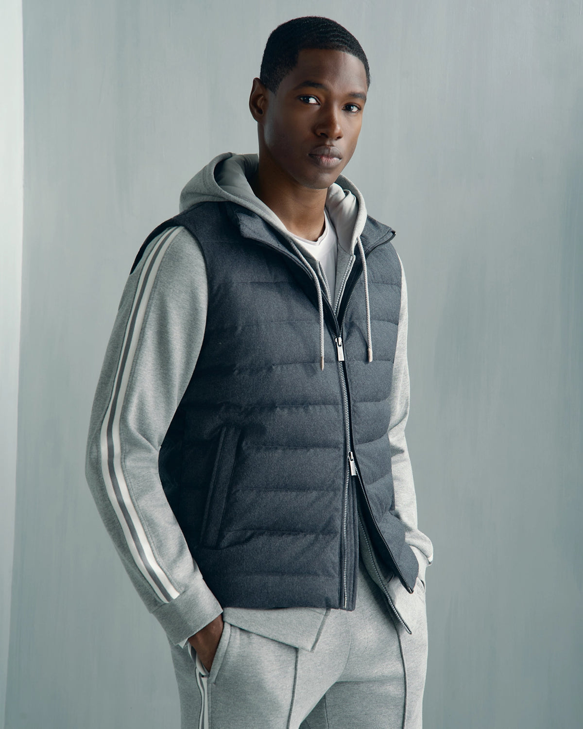 St. Moritz Vest - St. Moritz Vest Charcoal