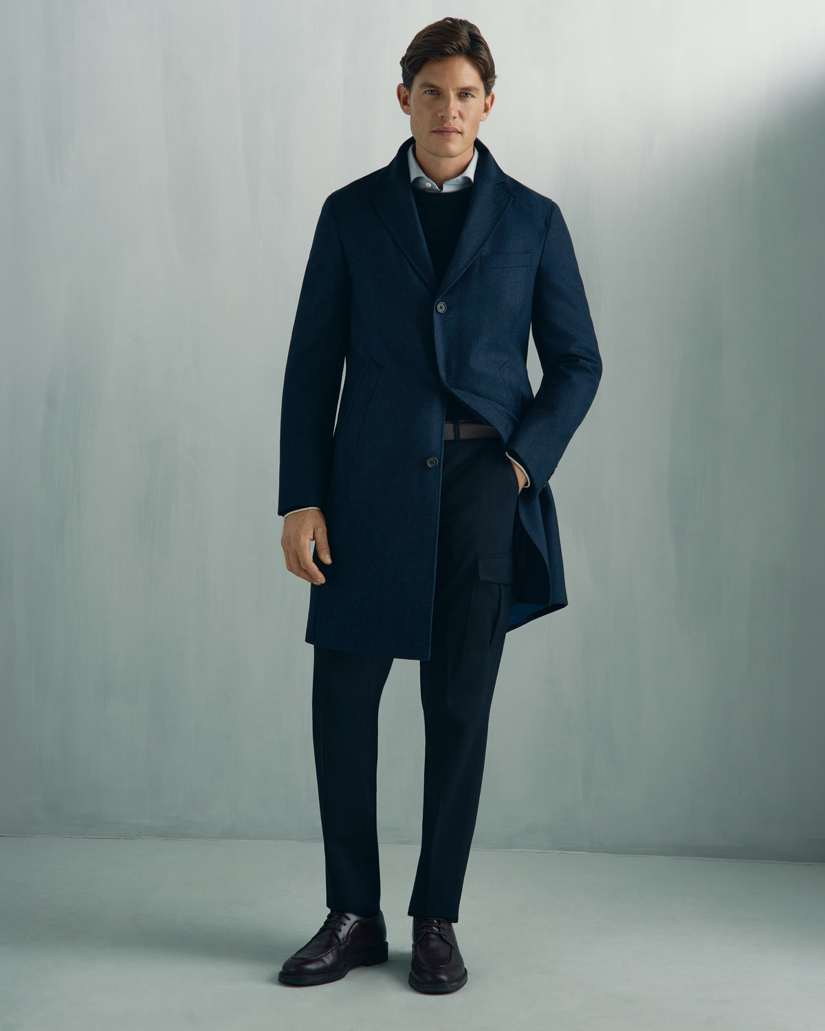 Milano Overcoat - Milano Overcoat Navy