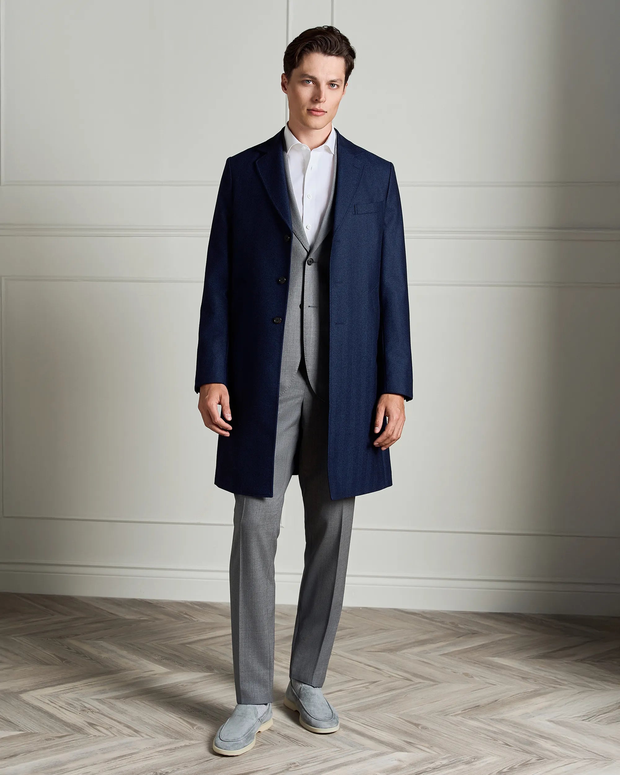 Milano Overcoat - Milano Overcoat Navy