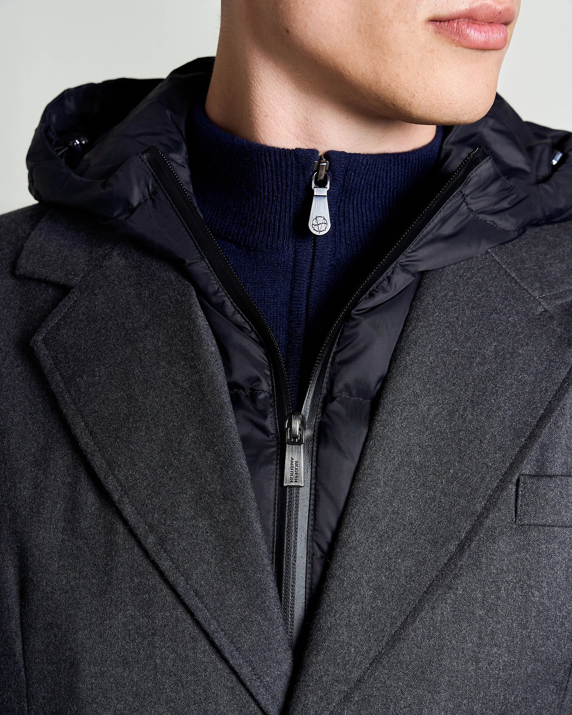 St. Moritz Overcoat - St. Moritz Overcoat Charcoal