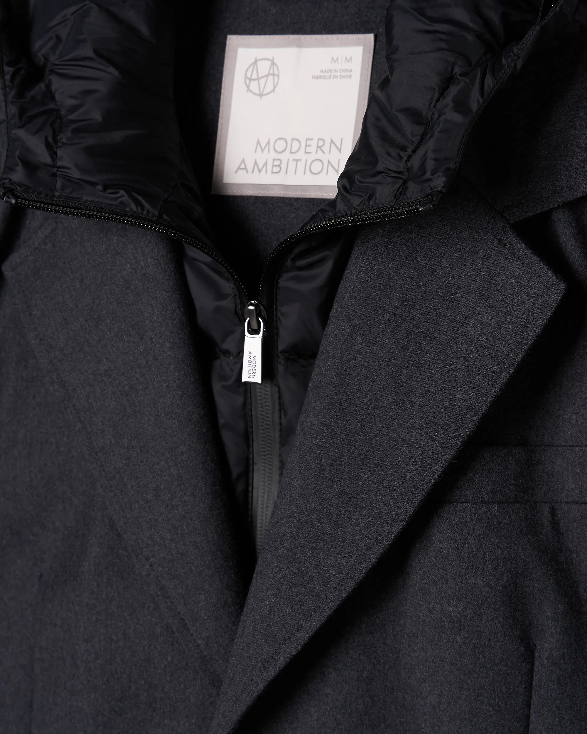 St. Moritz Overcoat - St. Moritz Overcoat Charcoal