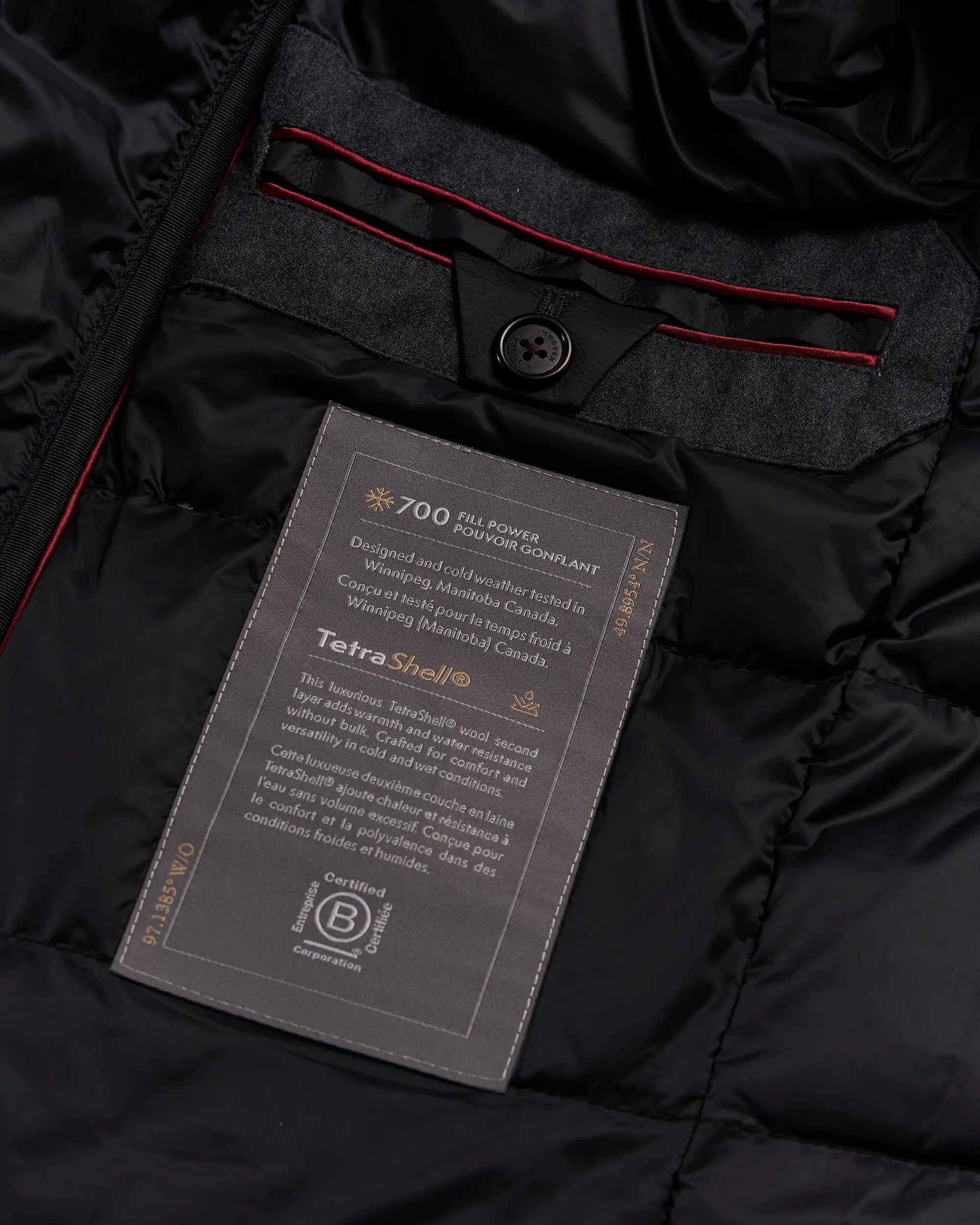 St. Moritz Overcoat - St. Moritz Overcoat Charcoal