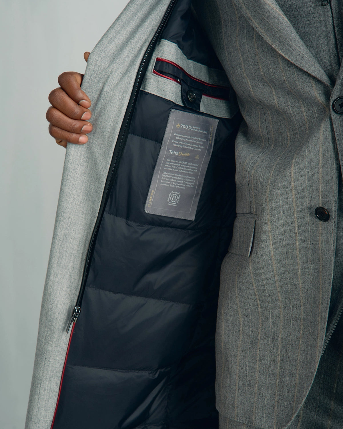 St. Moritz Overcoat - St. Moritz Overcoat Light Grey