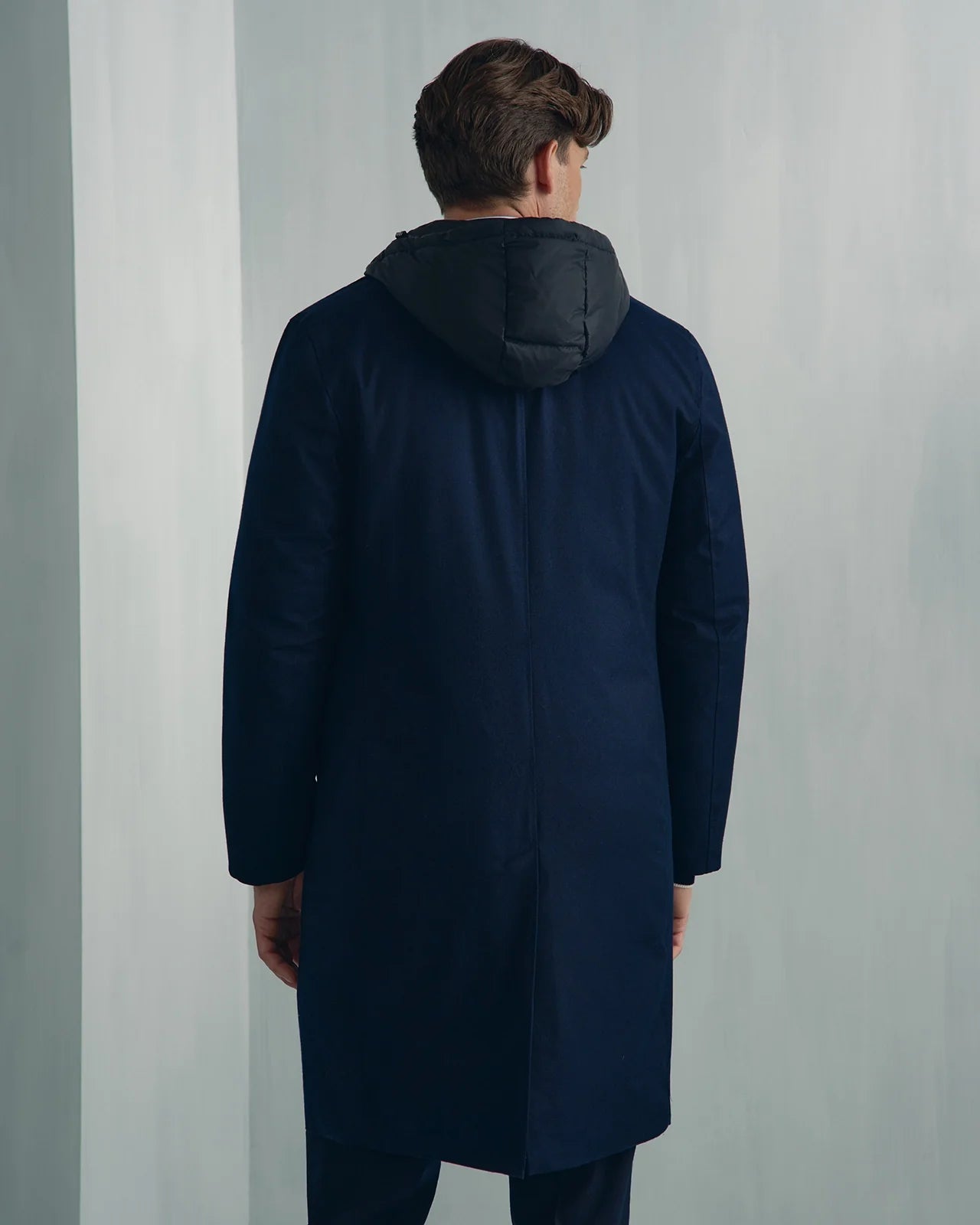 St. Moritz Overcoat - St. Moritz Overcoat Navy