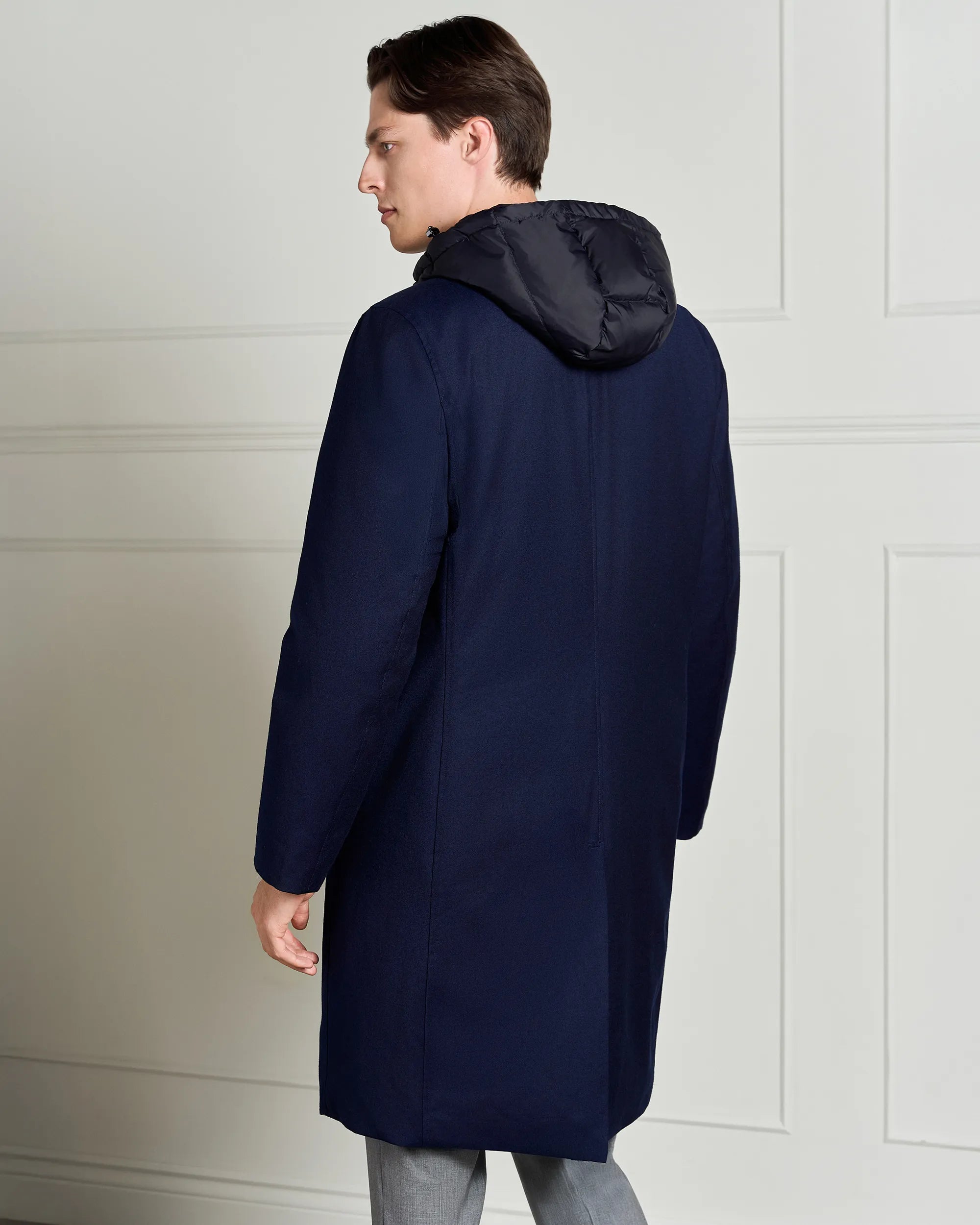 St. Moritz Overcoat - St. Moritz Overcoat Navy