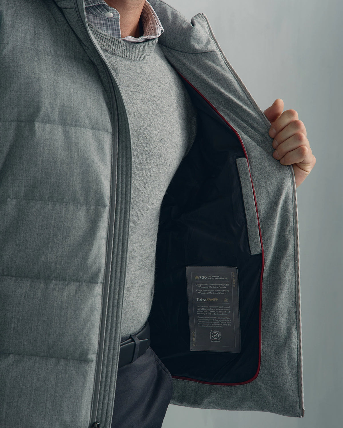 St. Moritz Jacket - St. Moritz Jacket Light Grey
