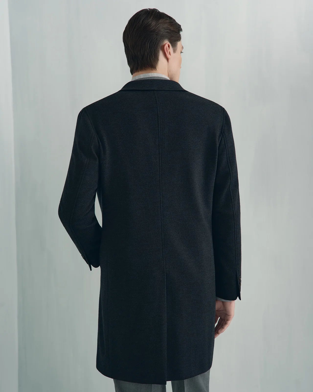 Palermo Wool Overcoat - Palermo Wool Overcoat Charcoal