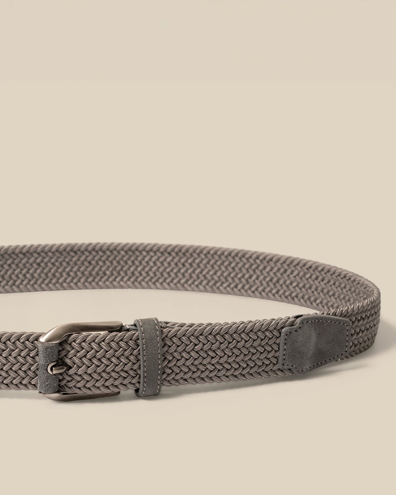 Braided Belt - Braided Belt Grey