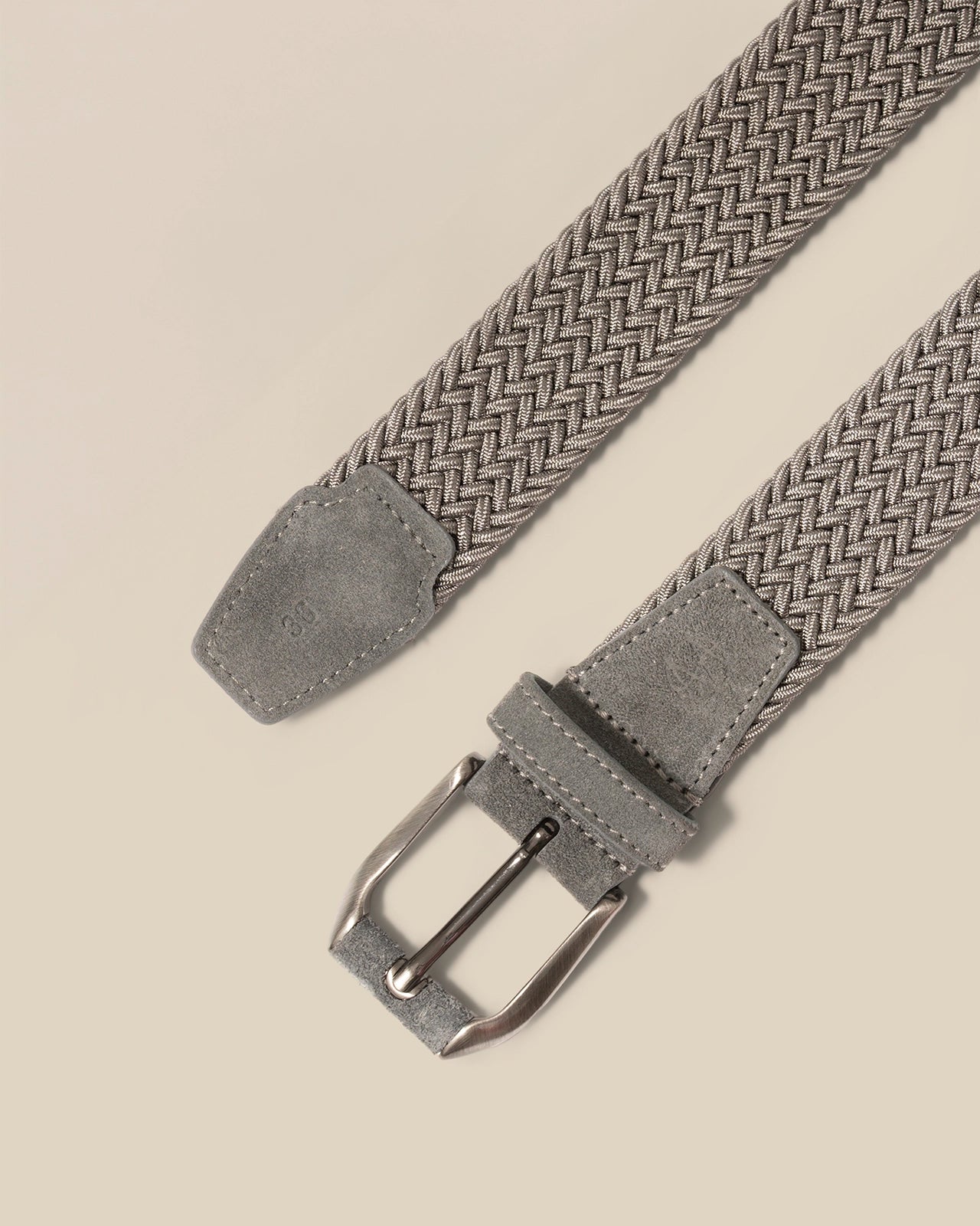 Braided Belt - Braided Belt Grey