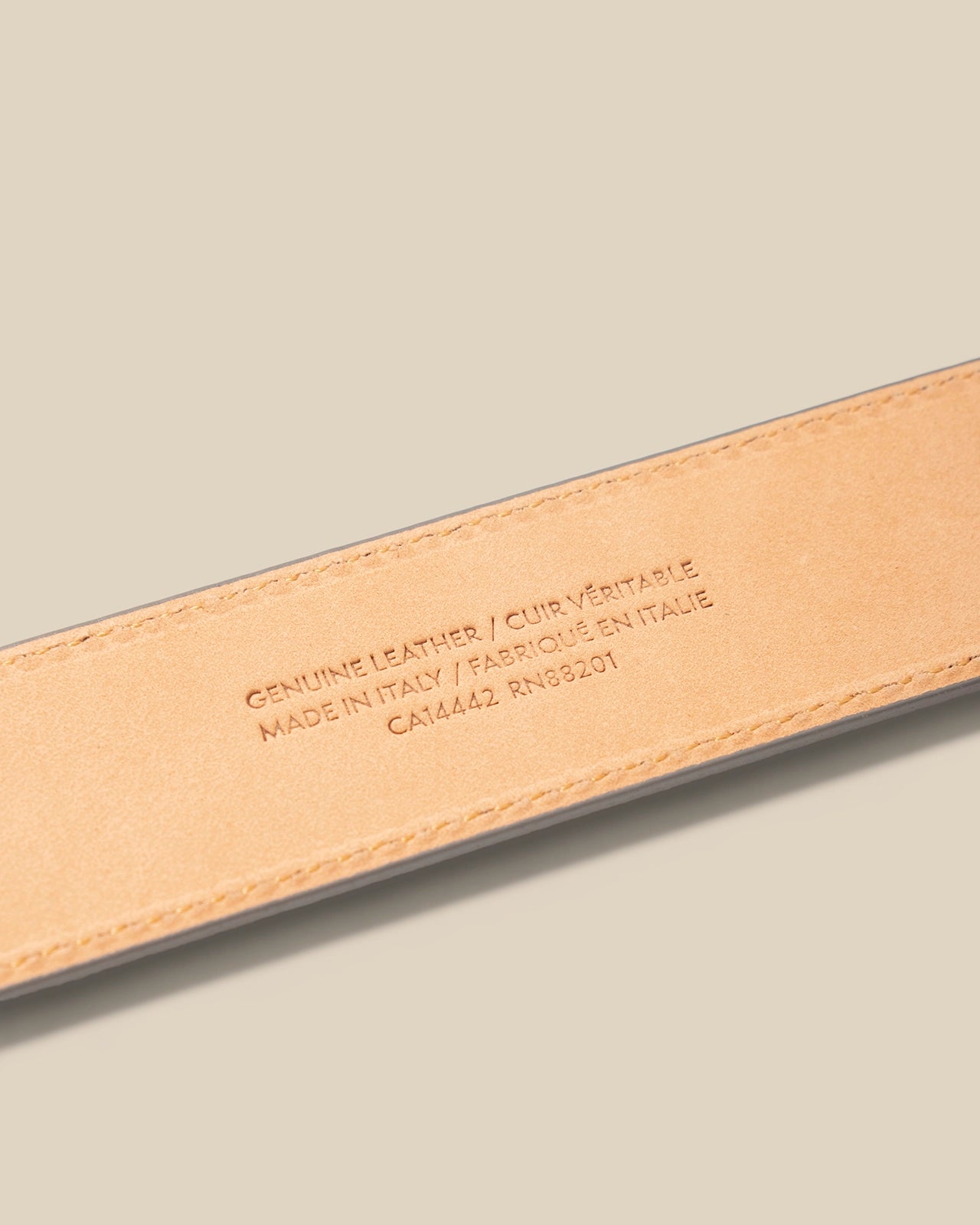 Suede Belt - Suede Belt Steel