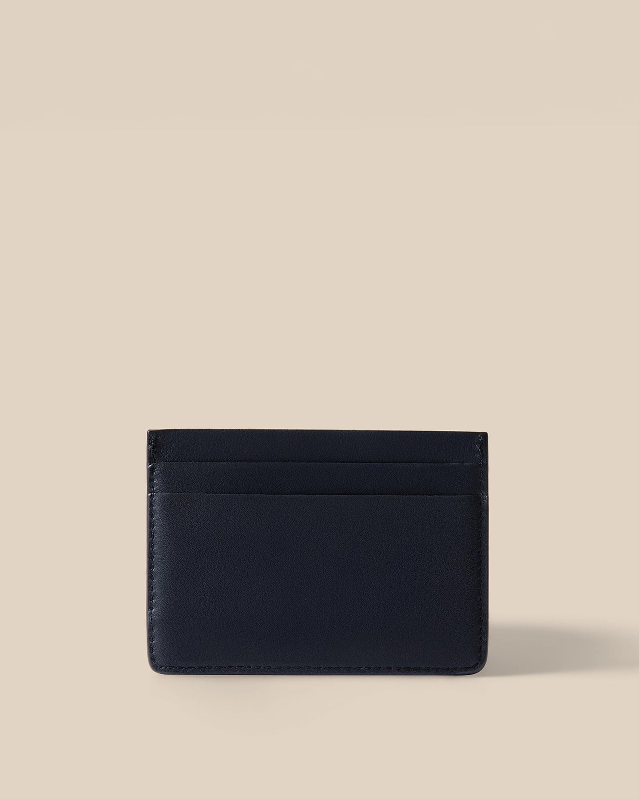 Leather Card Holder - Leather Card Holder Black
