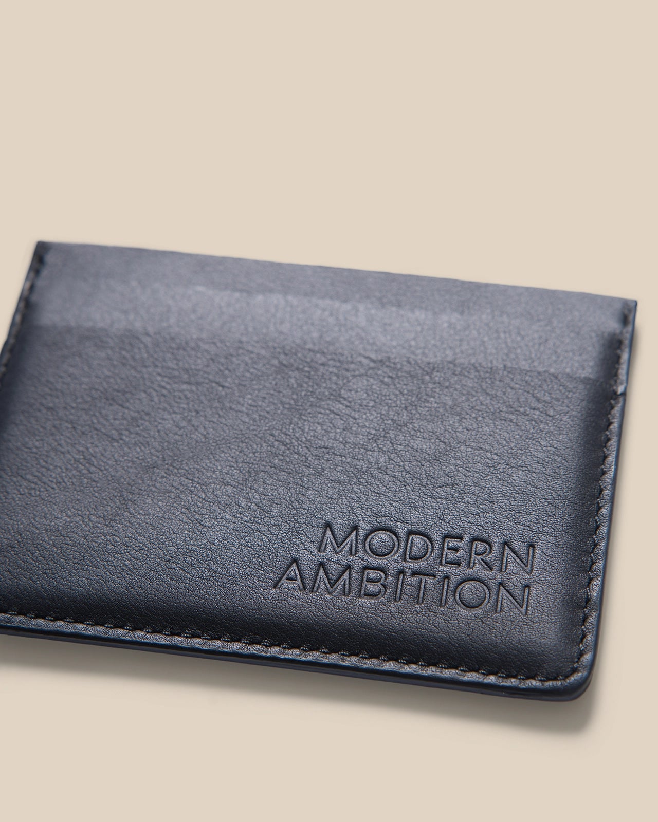 Leather Card Holder - Leather Card Holder Black