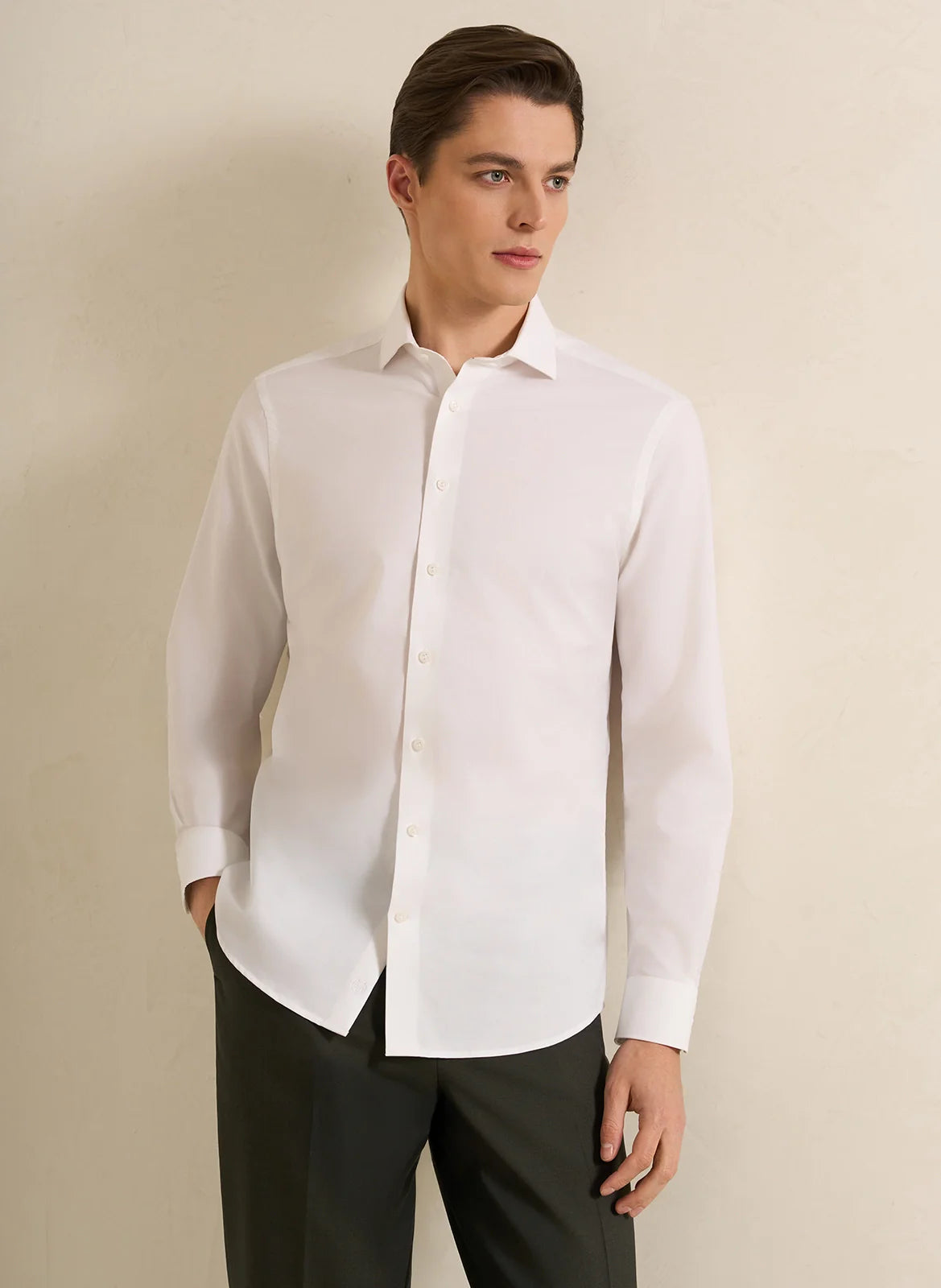 Performance Cotton Everyday Shirt - Performance Cotton Everyday Shirt White