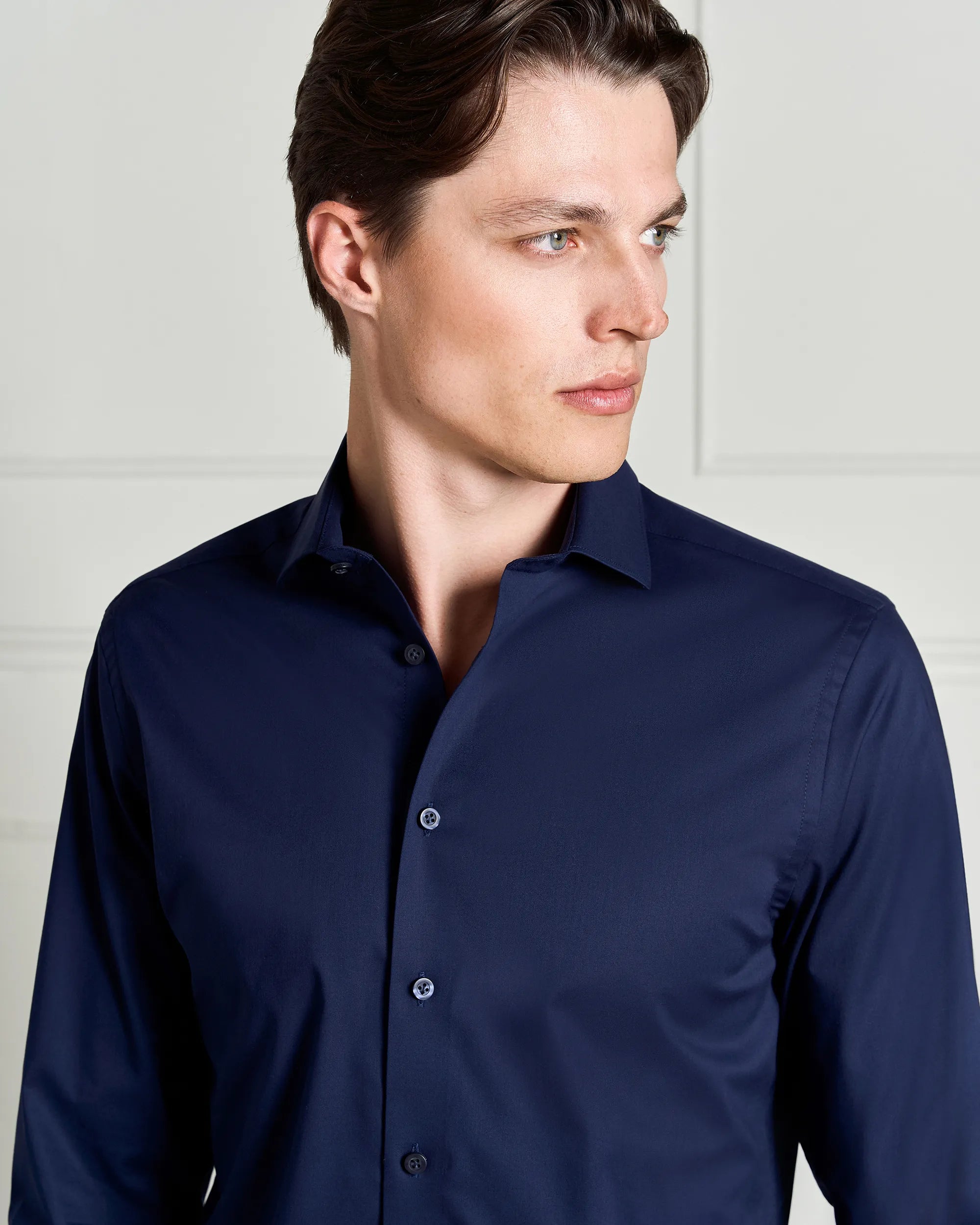 Performance Cotton Everyday Shirt - Performance Cotton Everyday Shirt Navy