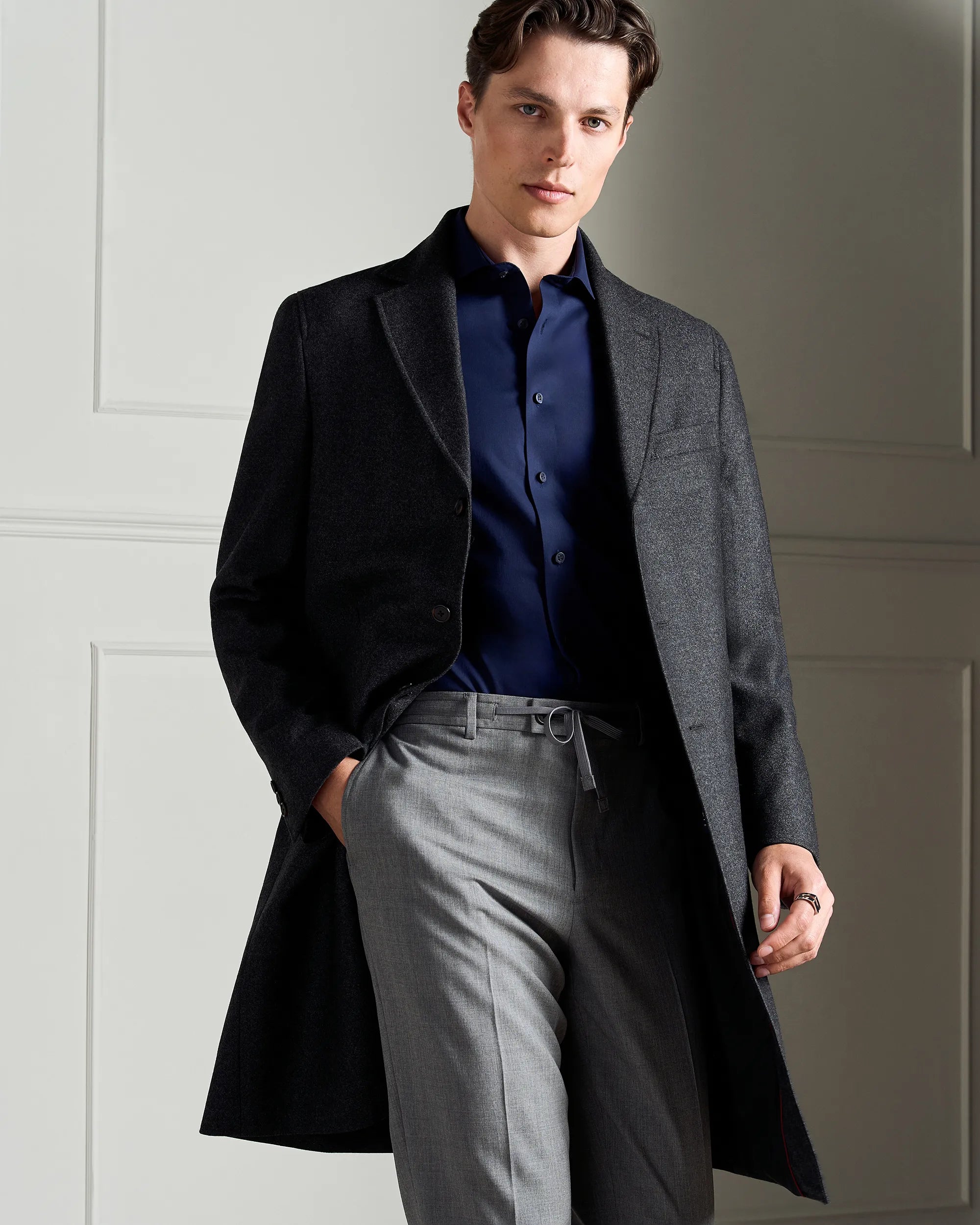 Performance Cotton Everyday Shirt - Performance Cotton Everyday Shirt Navy