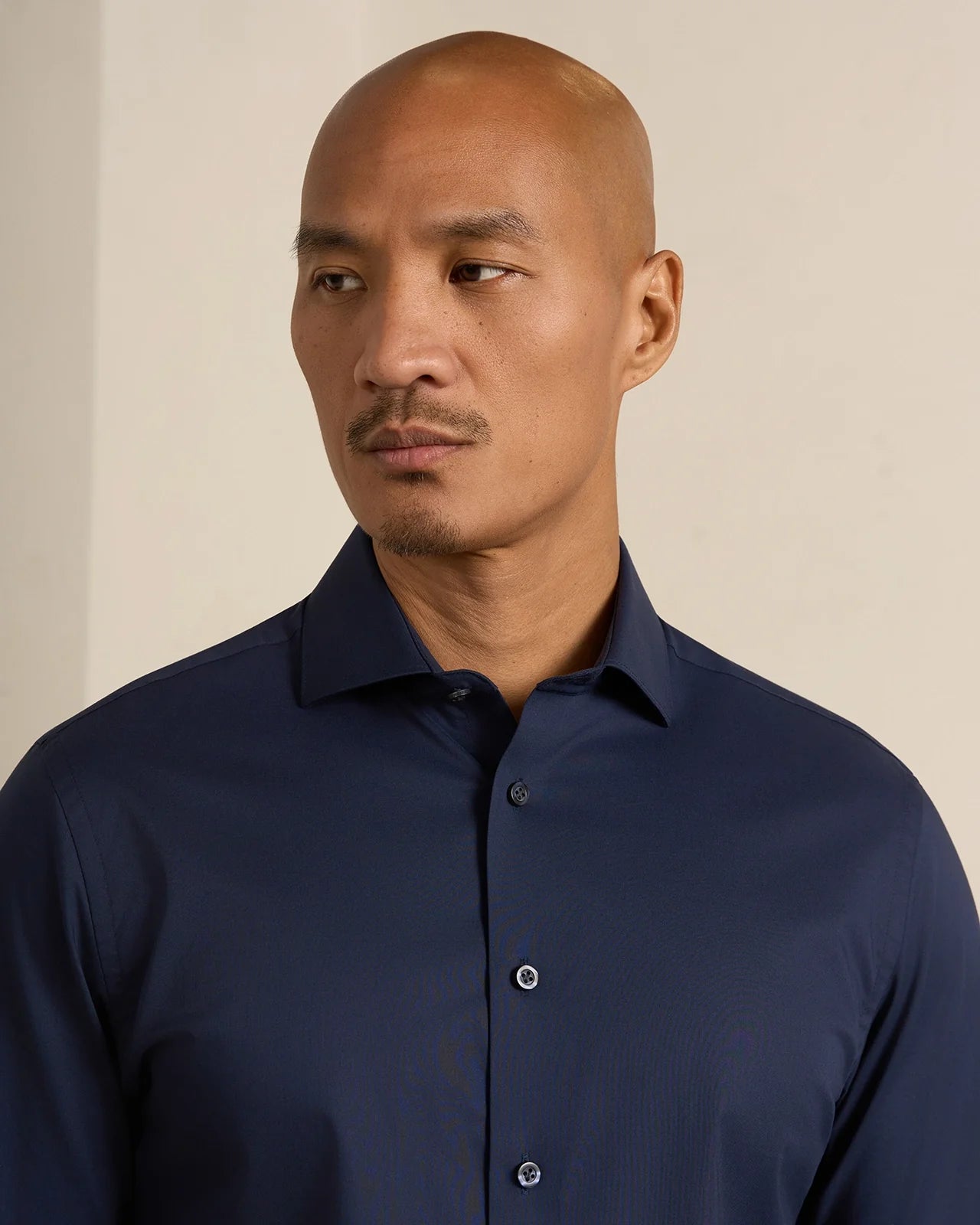 Performance Cotton Everyday Shirt - Performance Cotton Everyday Shirt Navy