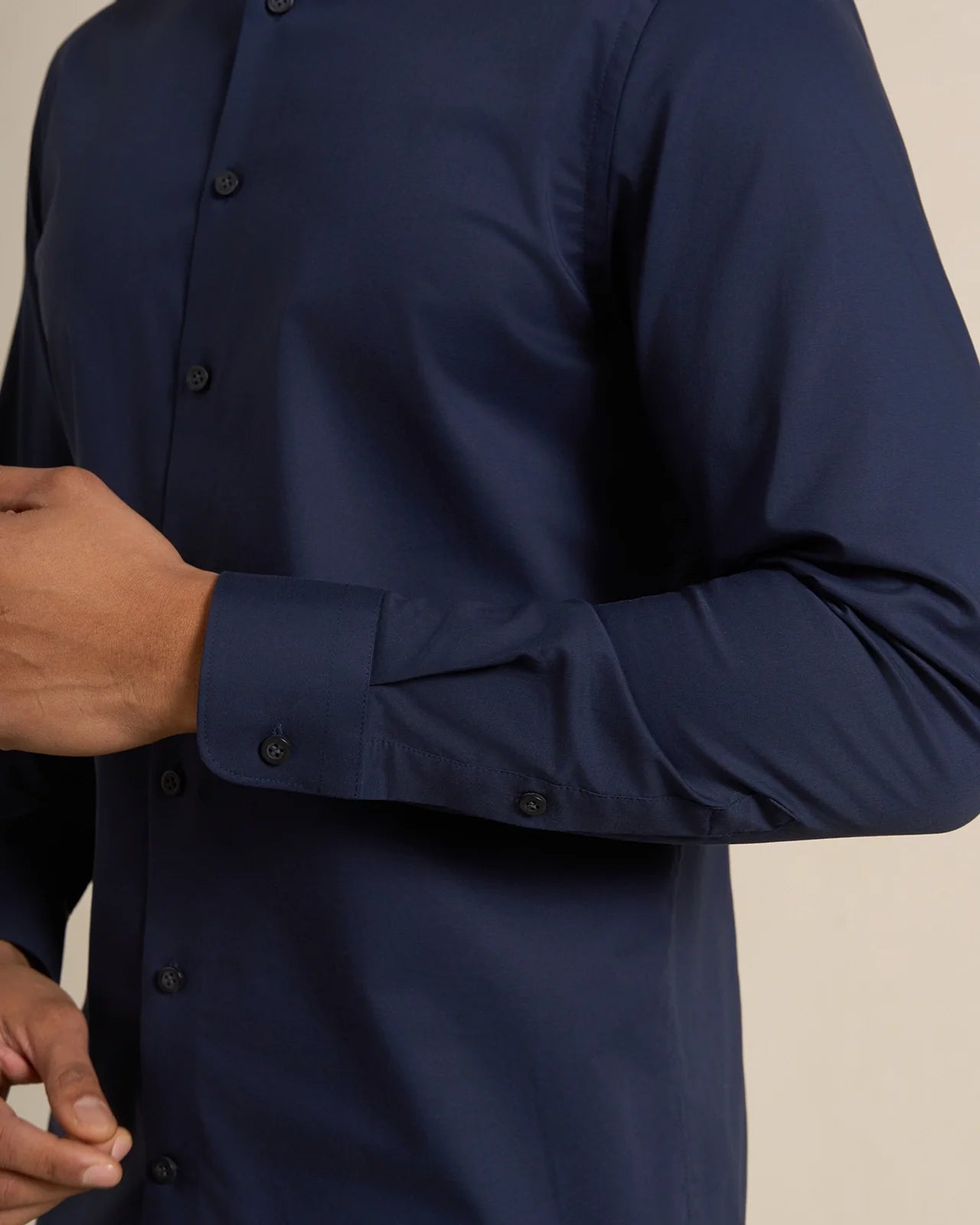 Performance Cotton Everyday Shirt - Performance Cotton Everyday Shirt Navy