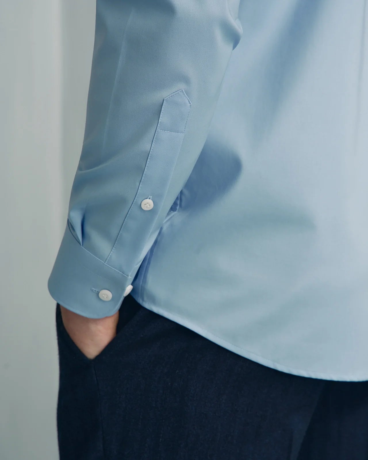 Performance Cotton Everyday Shirt - Performance Cotton Everyday Shirt Sky Blue