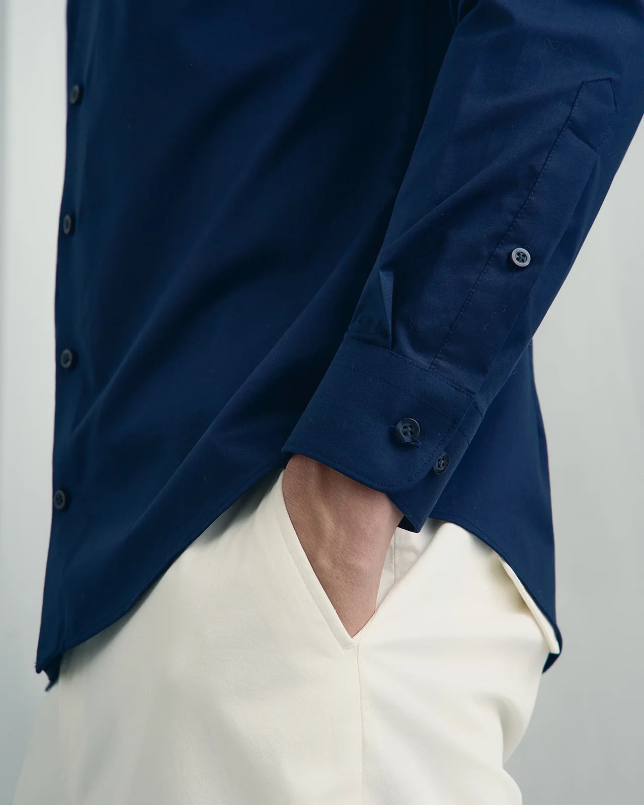 Performance Cotton Everyday Shirt - Performance Cotton Everyday Shirt Navy