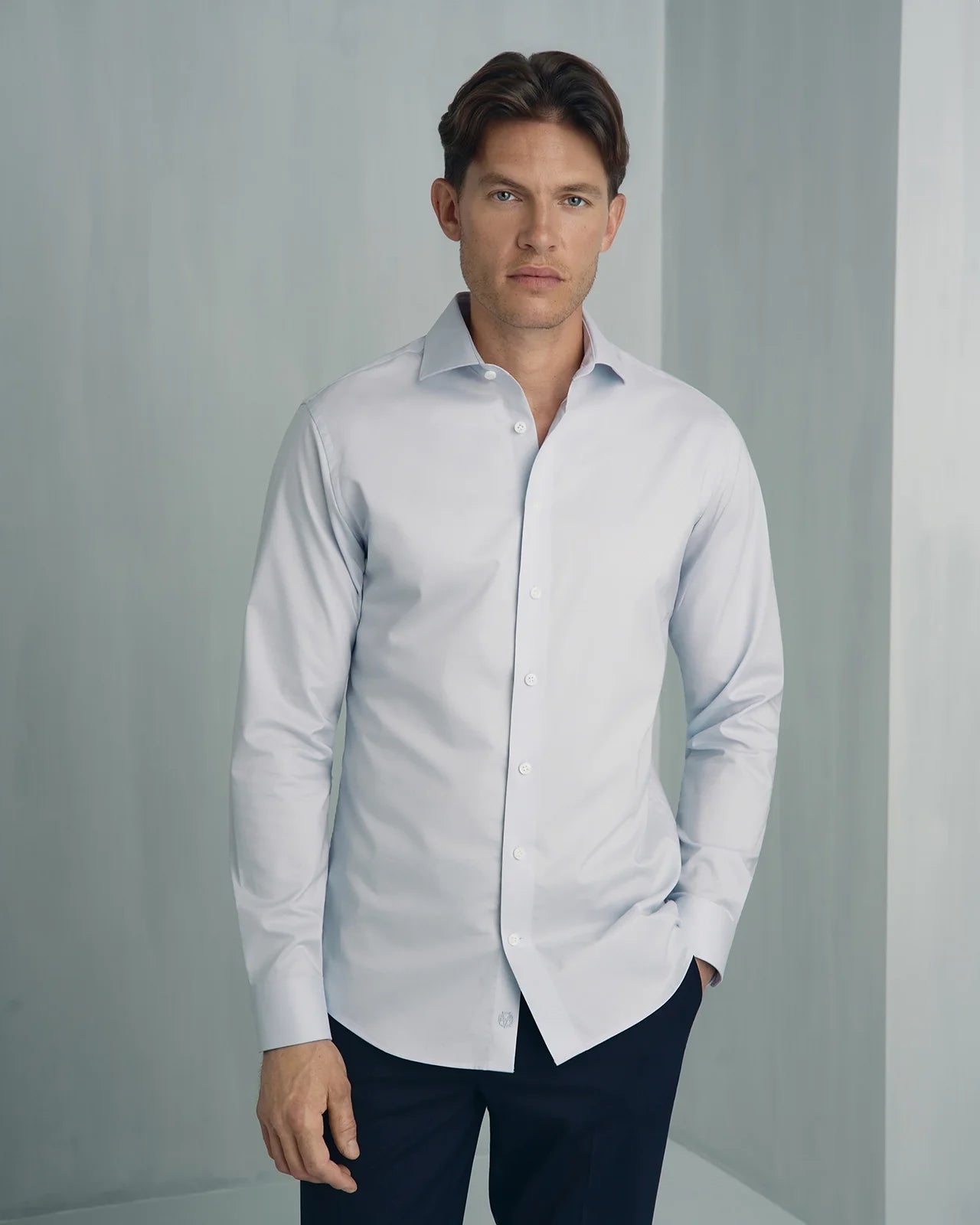 Performance Cotton Everyday Shirt - Performance Cotton Everyday Shirt Light Blue