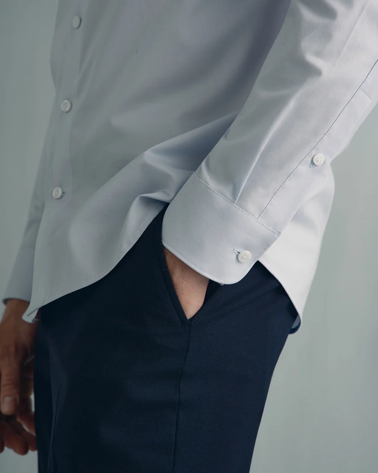 Performance Cotton Everyday Shirt - Performance Cotton Everyday Shirt Light Blue