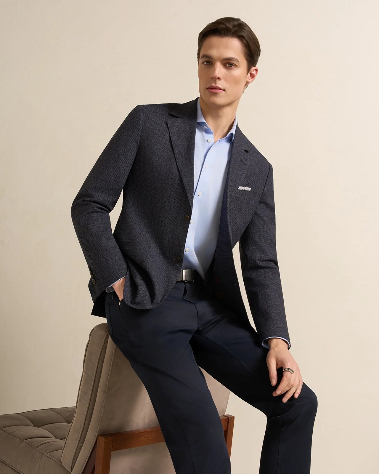 Performance Cotton Chambray Shirt - Performance Cotton Chambray Shirt Chambray