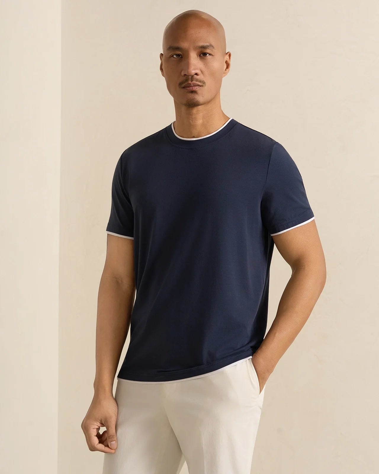 Valencia T-Shirt - Valencia T-Shirt Navy
