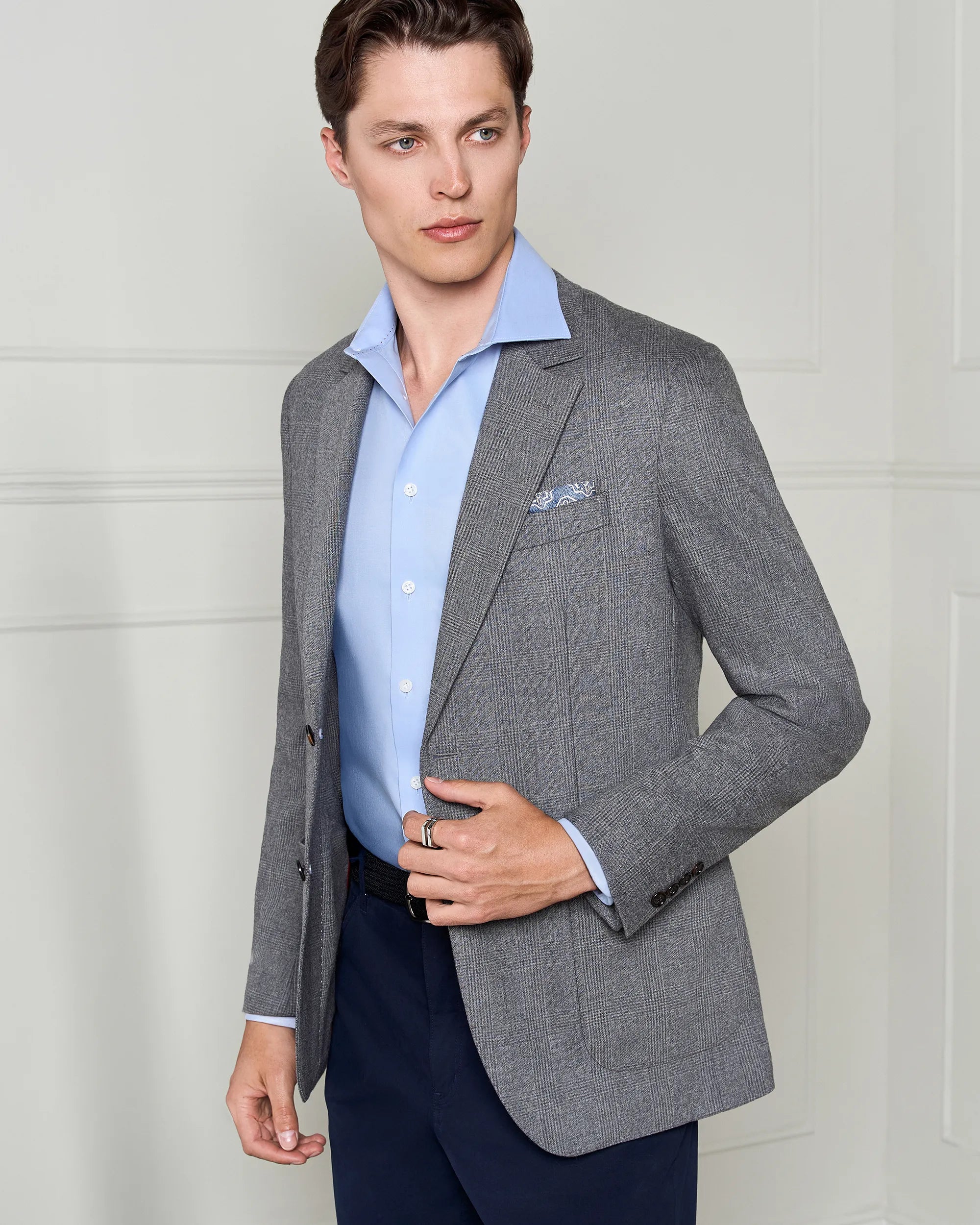 Yorkville Check Jacket - Yorkville Check Jacket Grey
