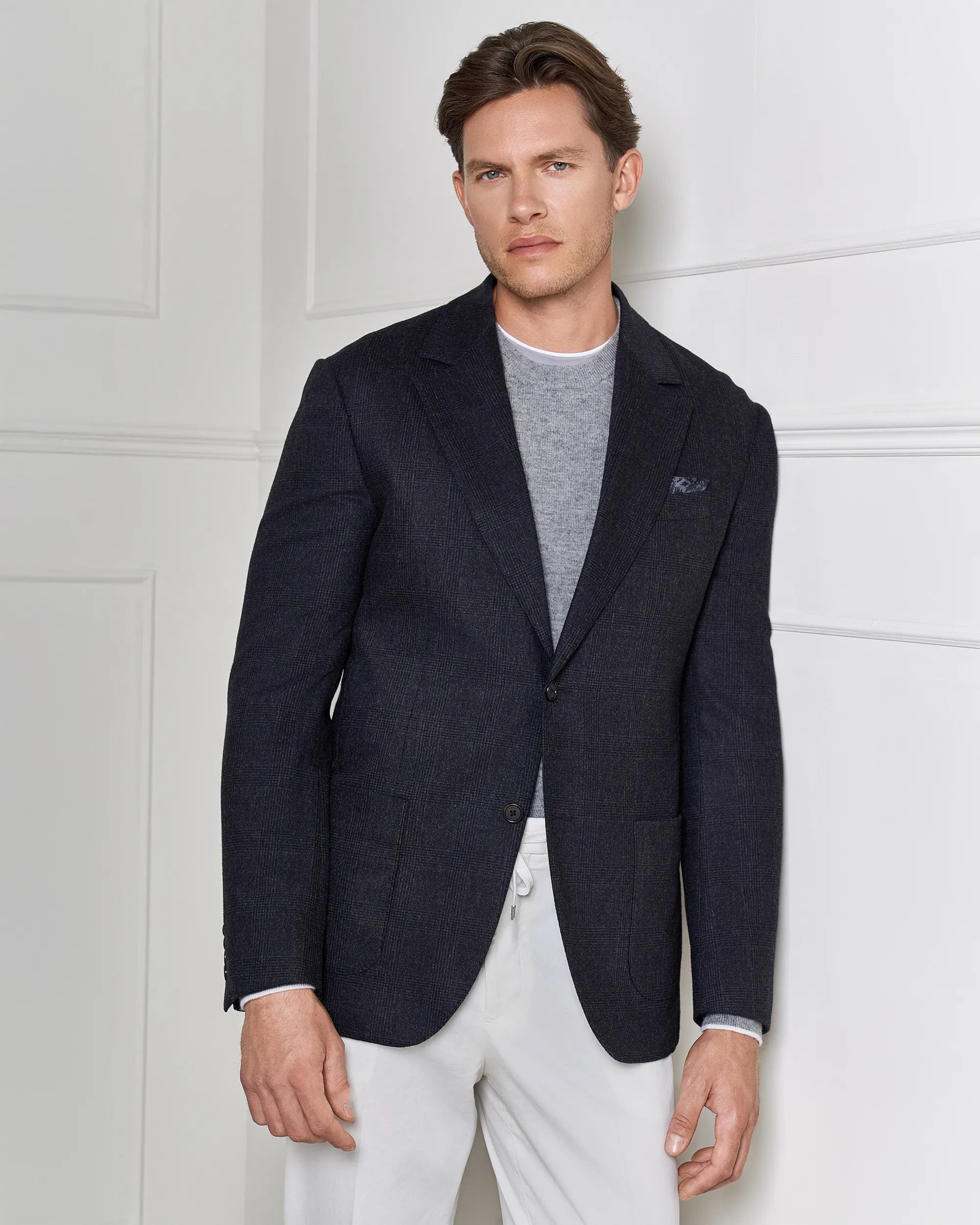 Yorkville Check Jacket - Yorkville Check Jacket Charcoal