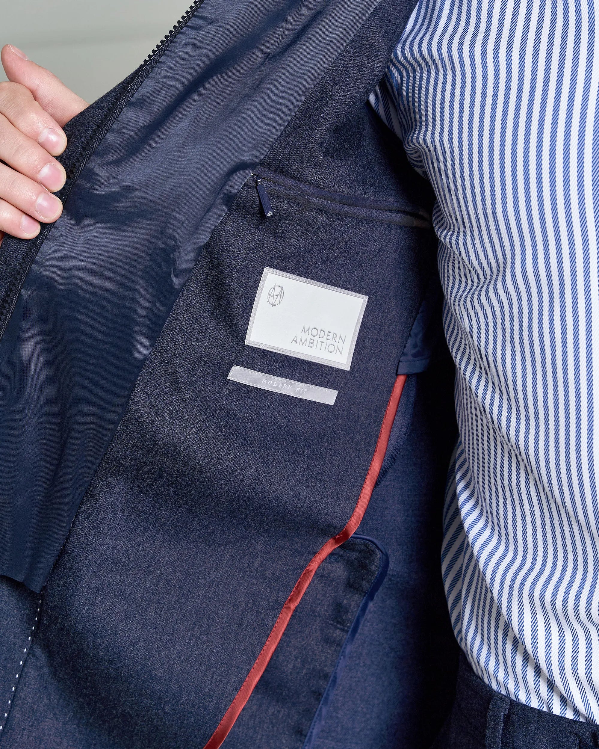 Yorkville Wool Cashmere Fooler Jacket - Yorkville Wool Cashmere Fooler Jacket Navy