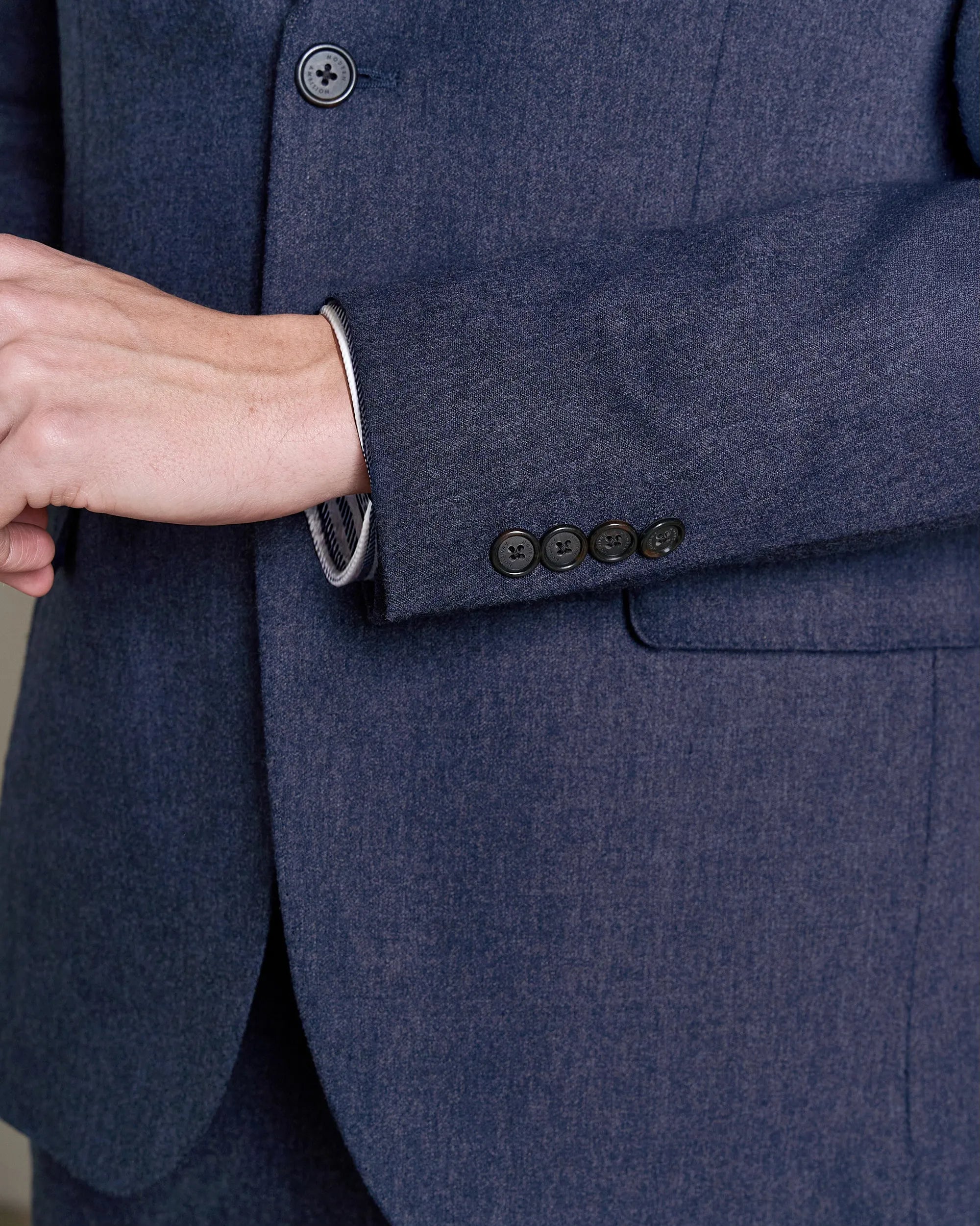 Yorkville Wool Cashmere Fooler Jacket - Yorkville Wool Cashmere Fooler Jacket Navy