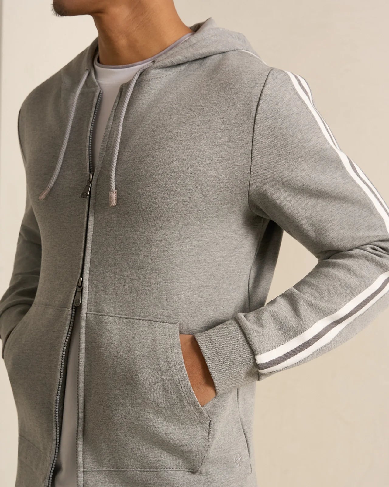 Whistler Travel Full Zip Hoodie - Whistler Travel Full Zip Hoodie Grey