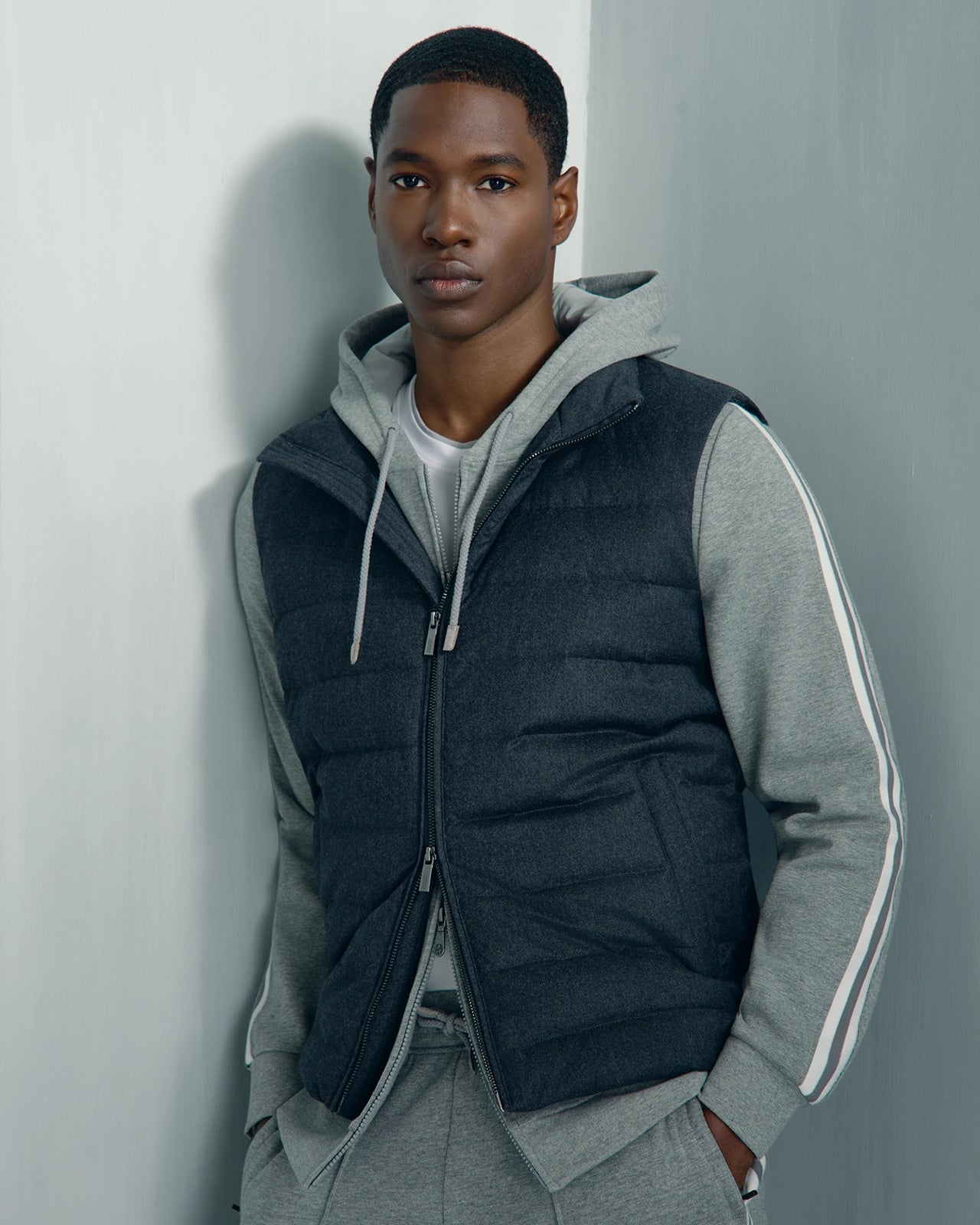 Whistler Travel Full Zip Hoodie - Whistler Travel Full Zip Hoodie Grey