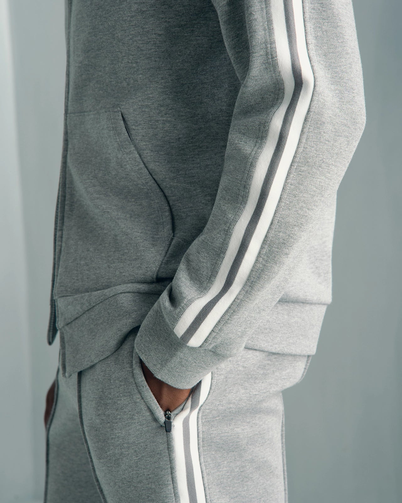 Whistler Travel Full Zip Hoodie - Whistler Travel Full Zip Hoodie Grey