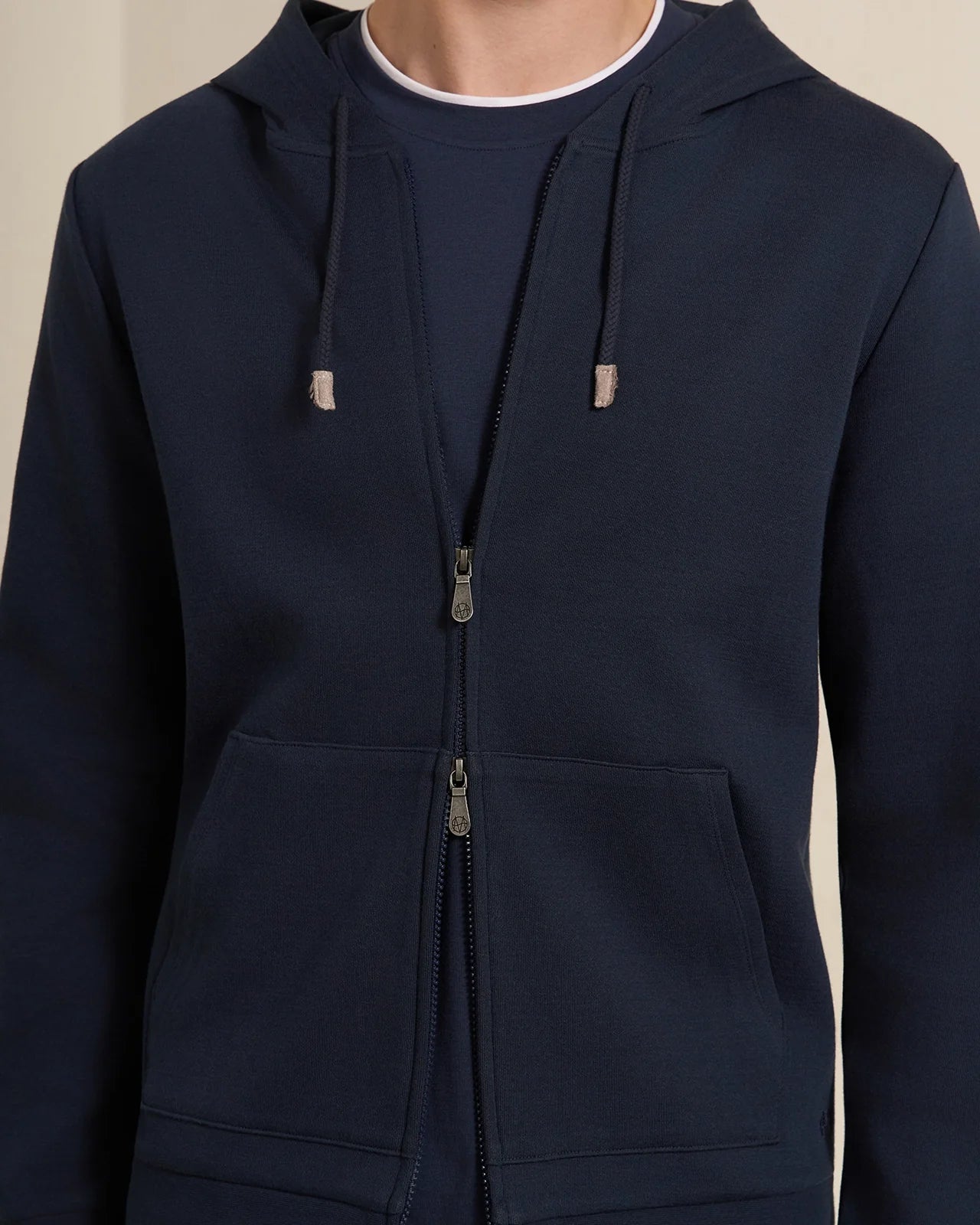 Whistler Travel Full Zip Hoodie - Whistler Travel Full Zip Hoodie Navy