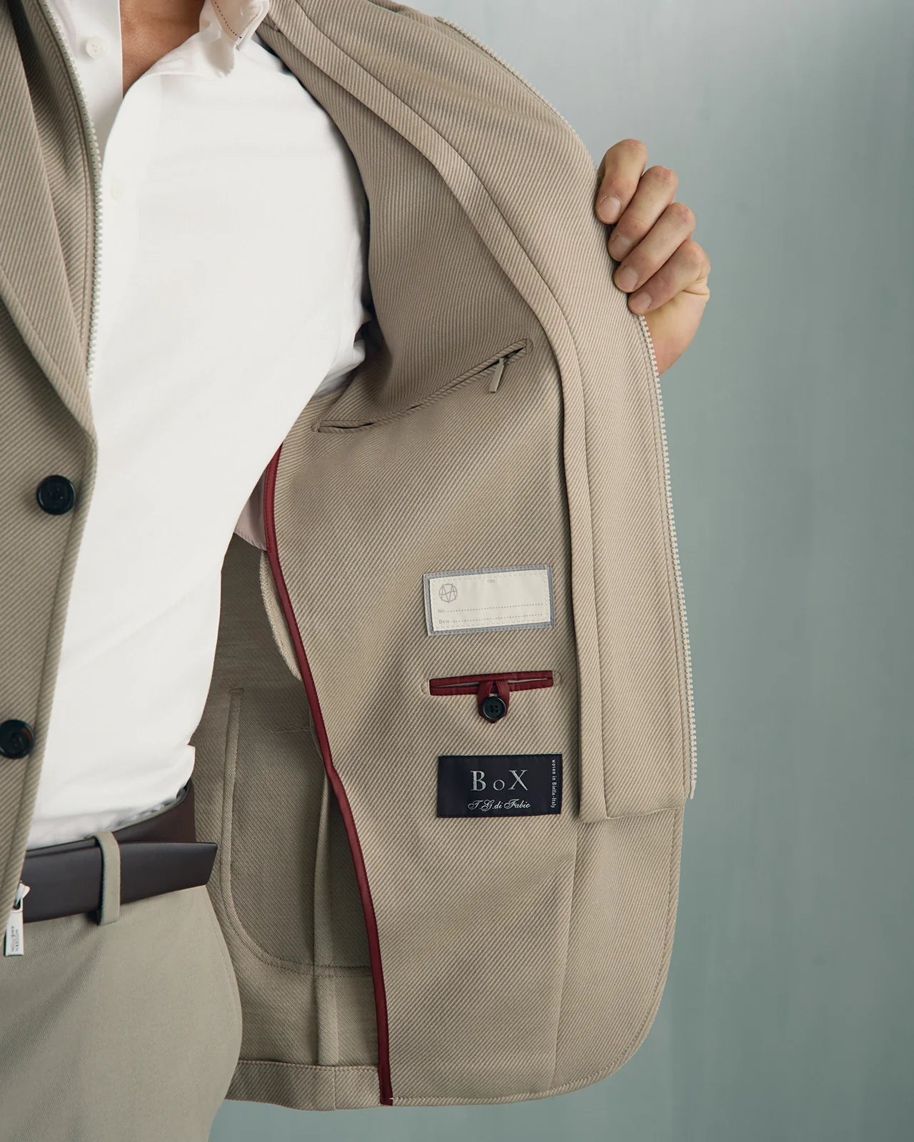 Yorkville Jersey Hooded Jacket - Yorkville Jersey Hooded Jacket Light Brown
