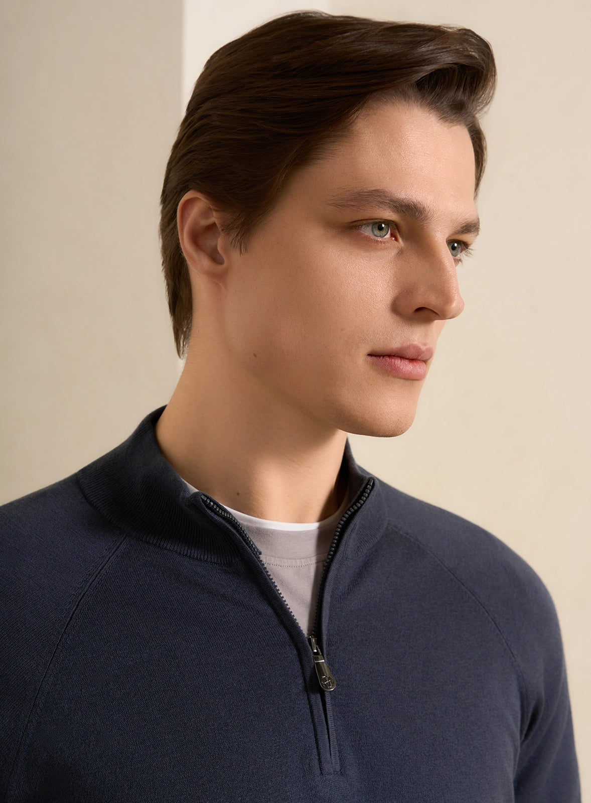 Tuscana Quarter Zip - Tuscana Quarter Zip Midnight Slate
