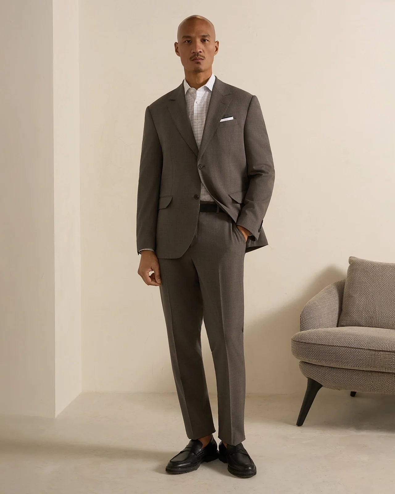 Malpensa Wool Suit - Malpensa Wool Suit Brown