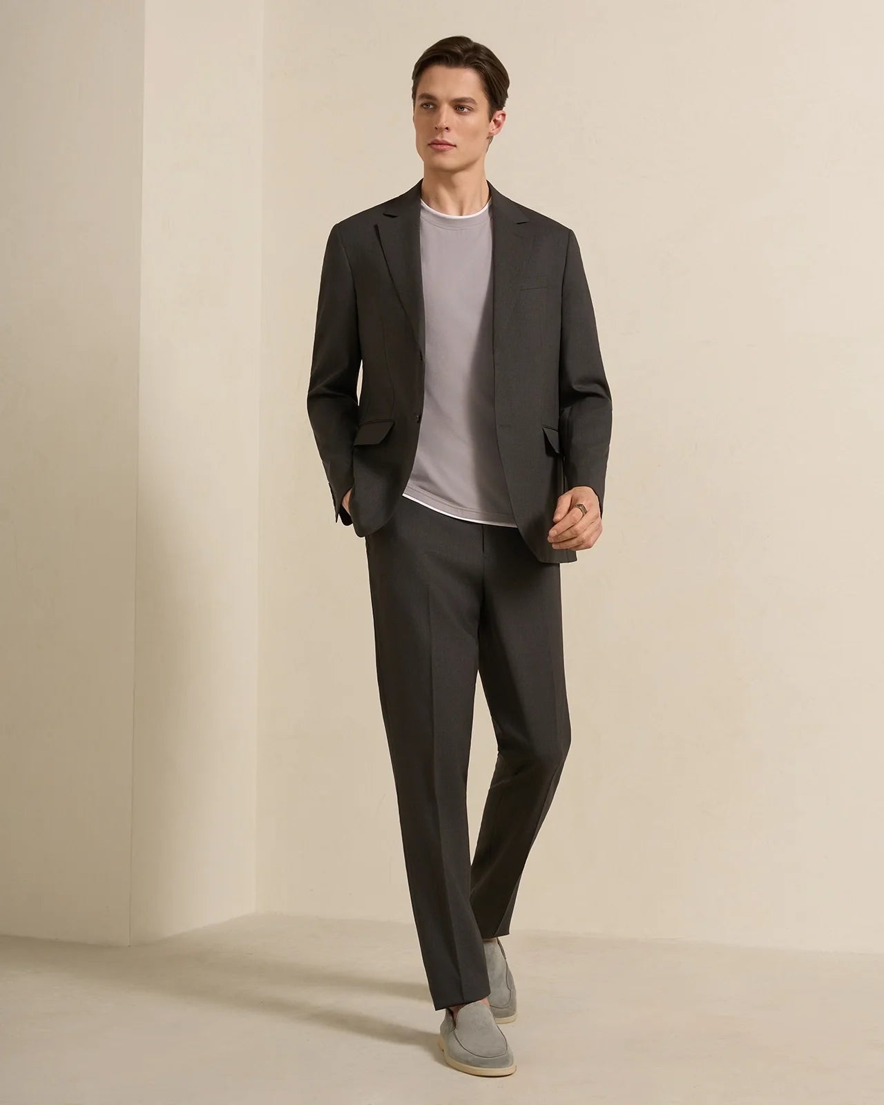 Malpensa Wool Suit - Malpensa Wool Suit Charcoal