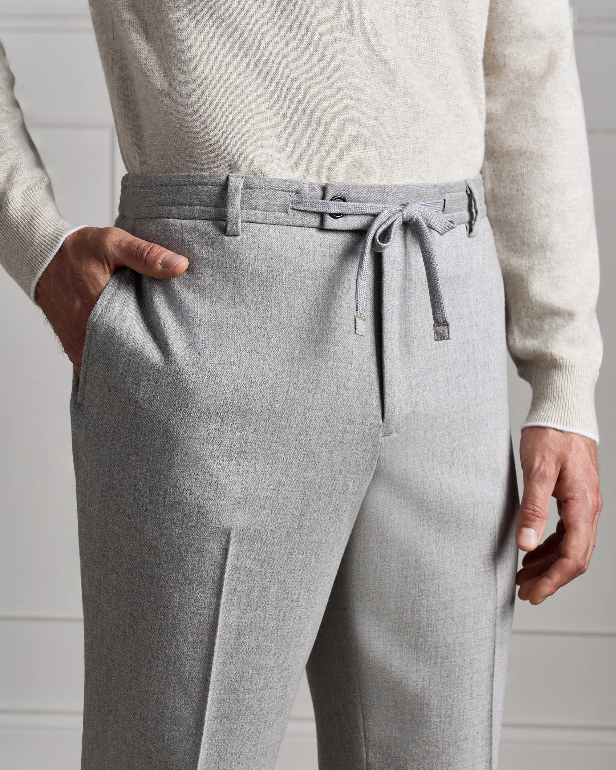 Malpensa Versa Cashmere Suit - Malpensa Versa Cashmere Suit Grey