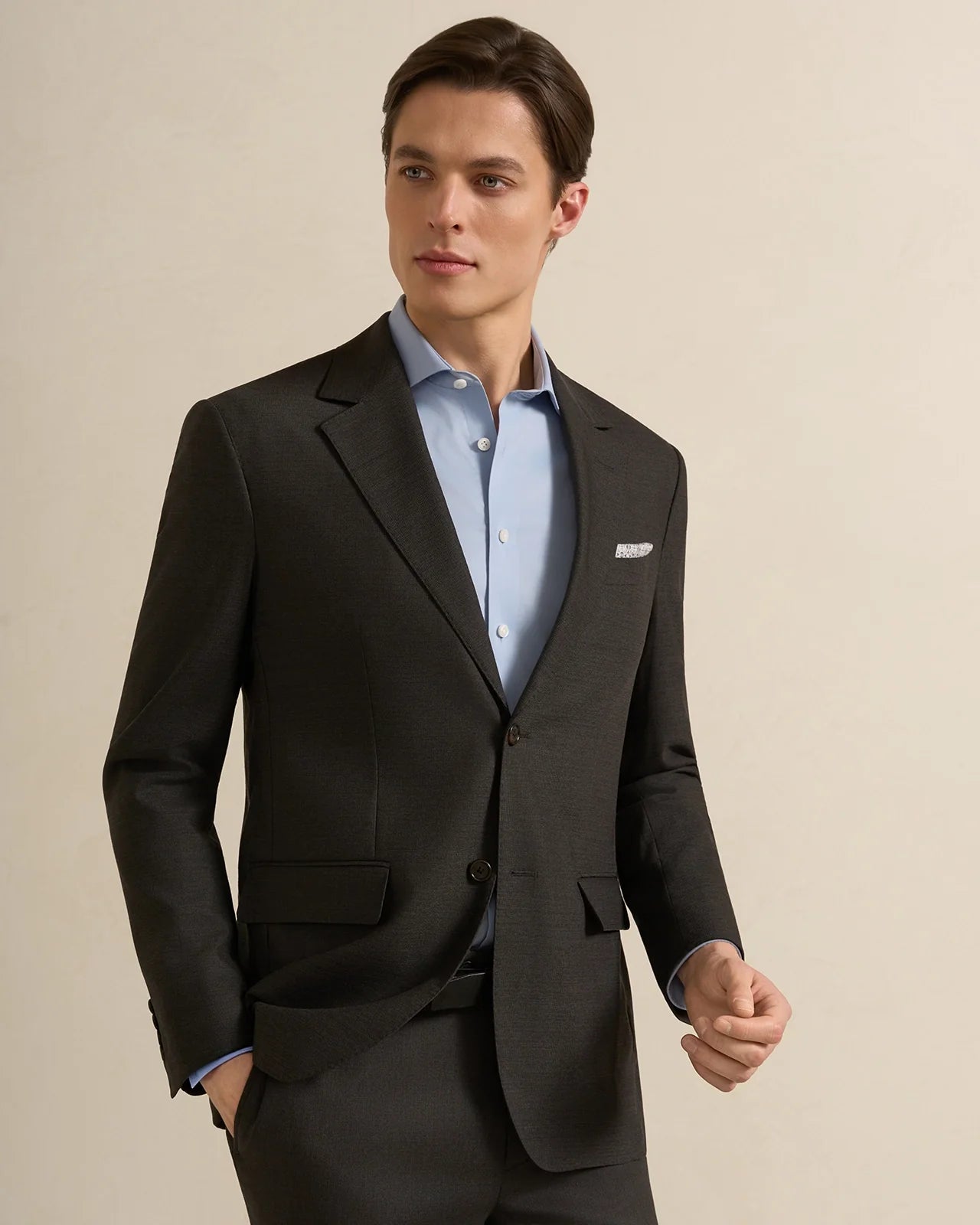 Malpensa Wool Nylon Suit - Malpensa Wool Nylon Suit Charcoal
